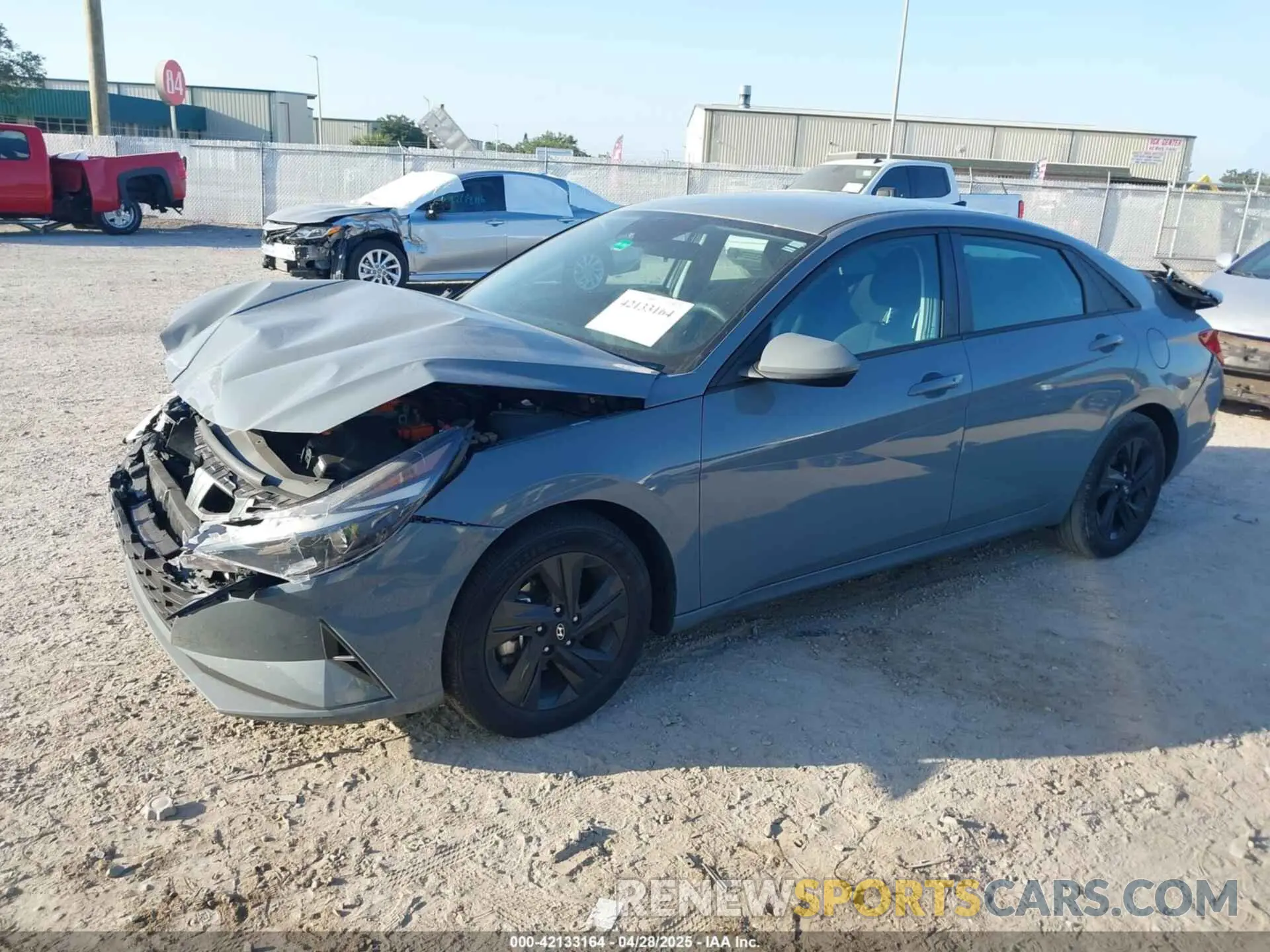 2 Photograph of a damaged car KMHLM4AJ2PU040417 HYUNDAI ELANTRA HYBRID 2023