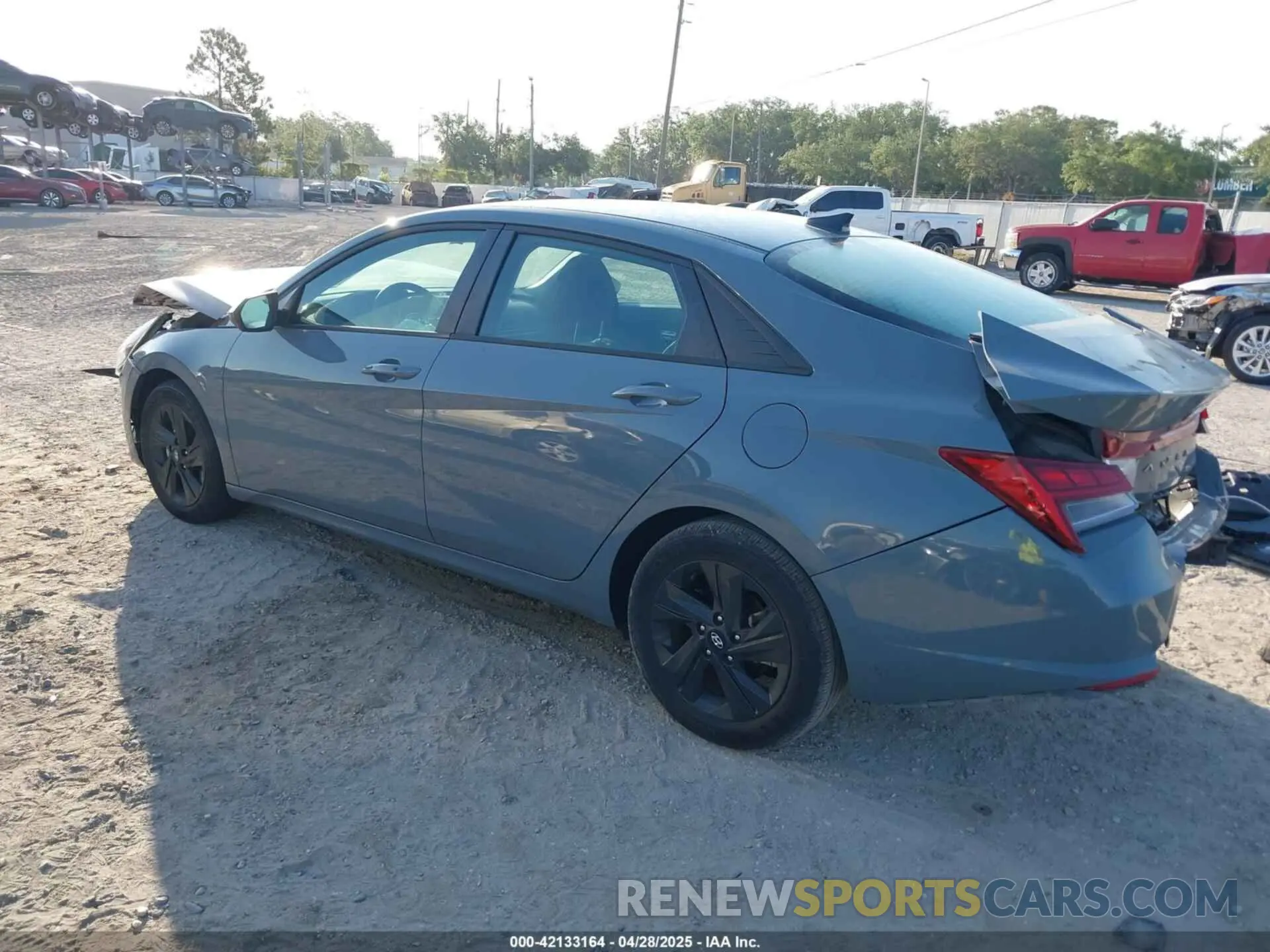 3 Photograph of a damaged car KMHLM4AJ2PU040417 HYUNDAI ELANTRA HYBRID 2023