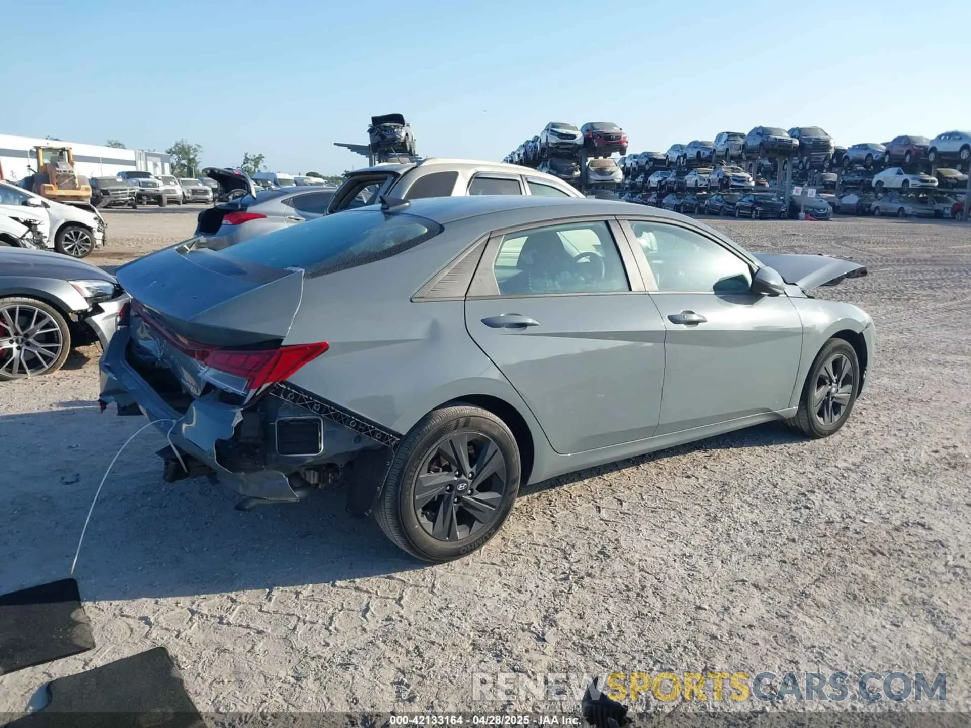 4 Photograph of a damaged car KMHLM4AJ2PU040417 HYUNDAI ELANTRA HYBRID 2023