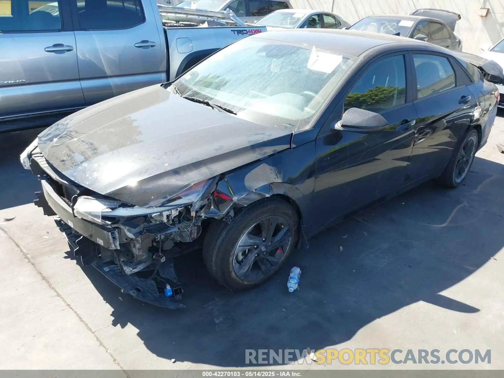 2 Photograph of a damaged car KMHLM4AJ2PU044547 HYUNDAI ELANTRA HYBRID 2023