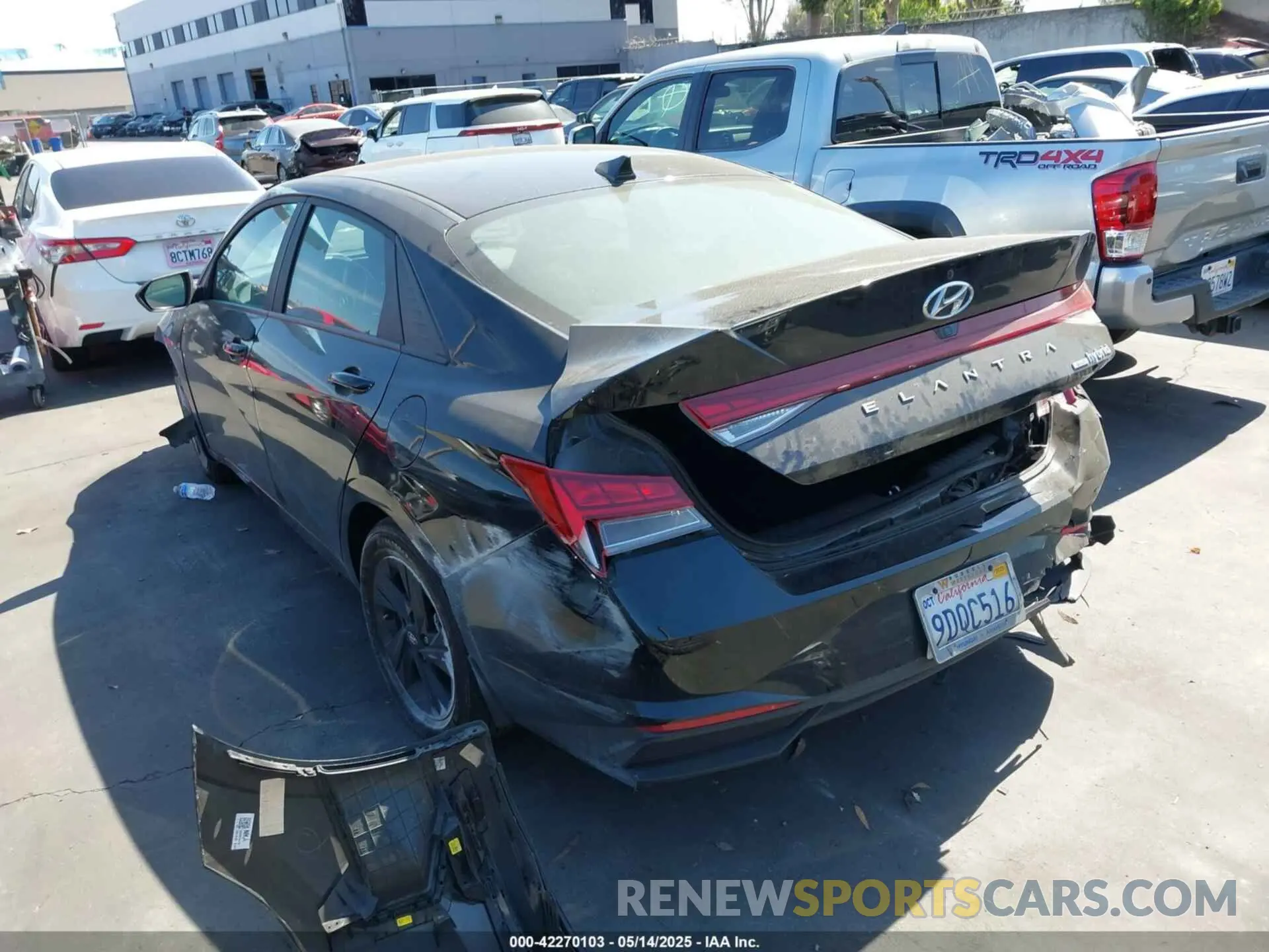 3 Photograph of a damaged car KMHLM4AJ2PU044547 HYUNDAI ELANTRA HYBRID 2023