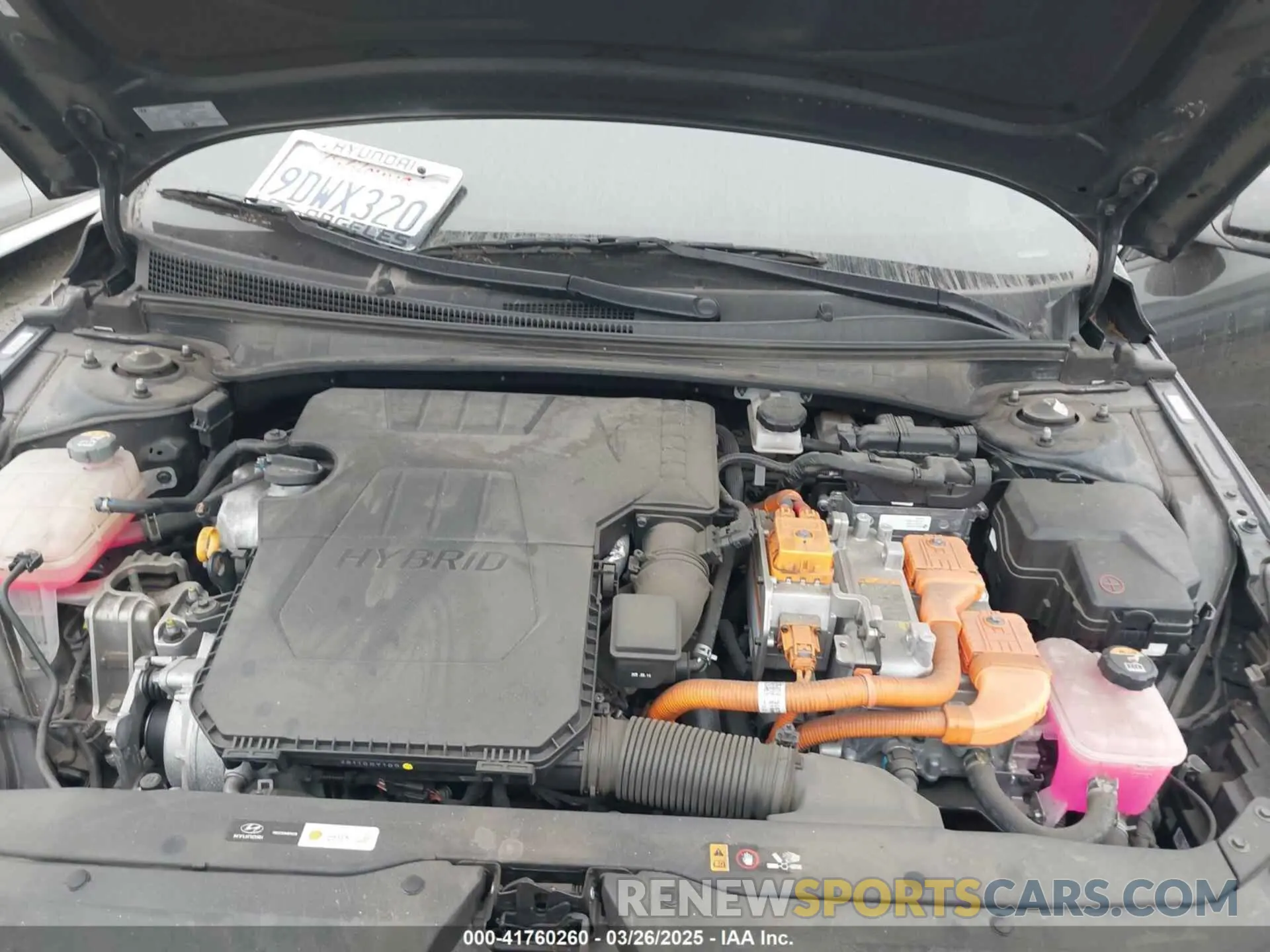 10 Photograph of a damaged car KMHLM4AJ3PU046663 HYUNDAI ELANTRA HYBRID 2023
