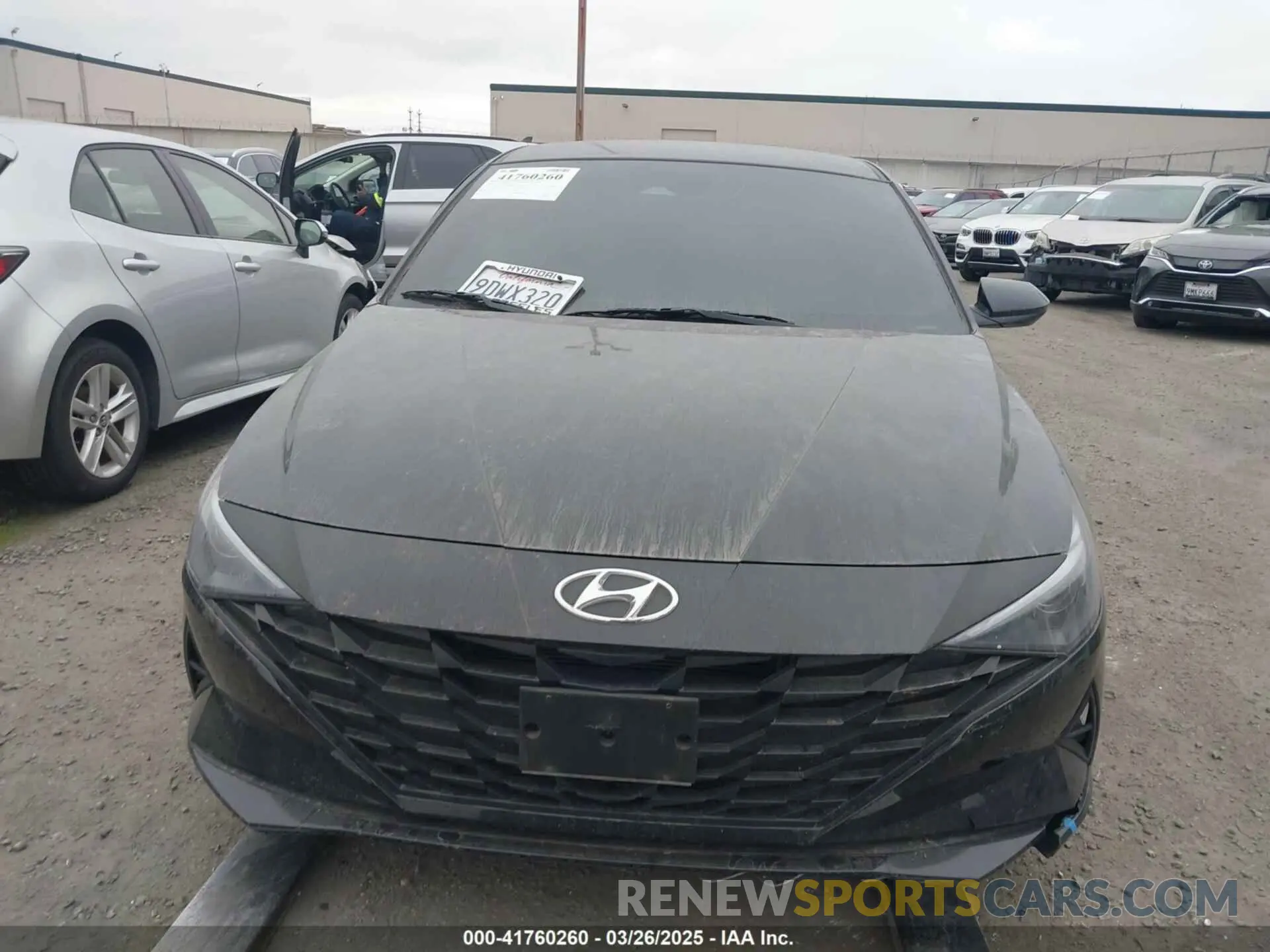 12 Photograph of a damaged car KMHLM4AJ3PU046663 HYUNDAI ELANTRA HYBRID 2023
