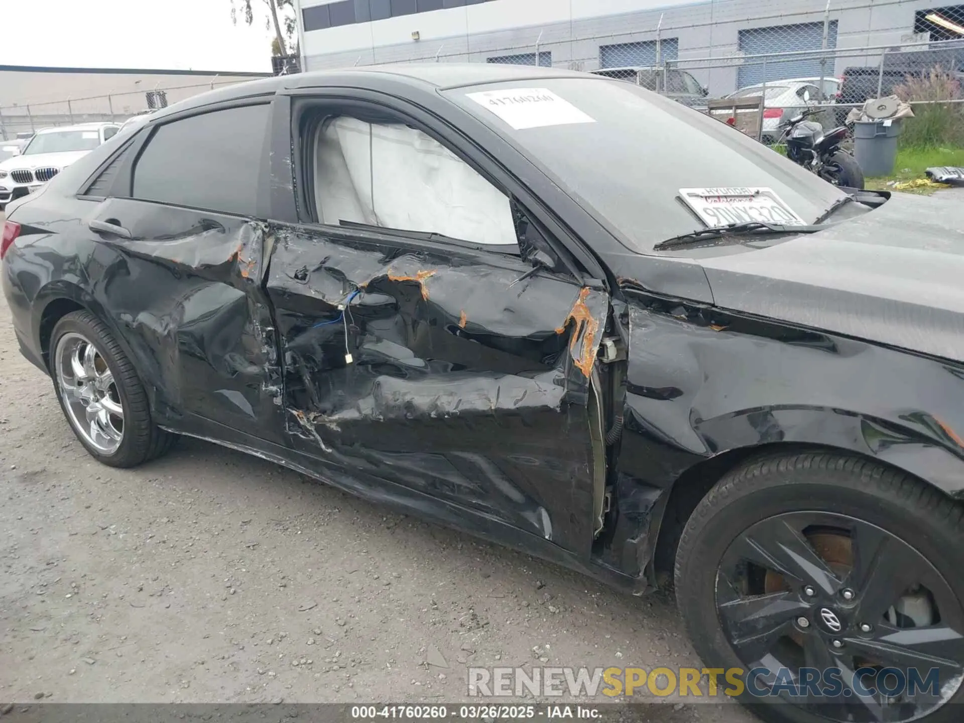 13 Photograph of a damaged car KMHLM4AJ3PU046663 HYUNDAI ELANTRA HYBRID 2023