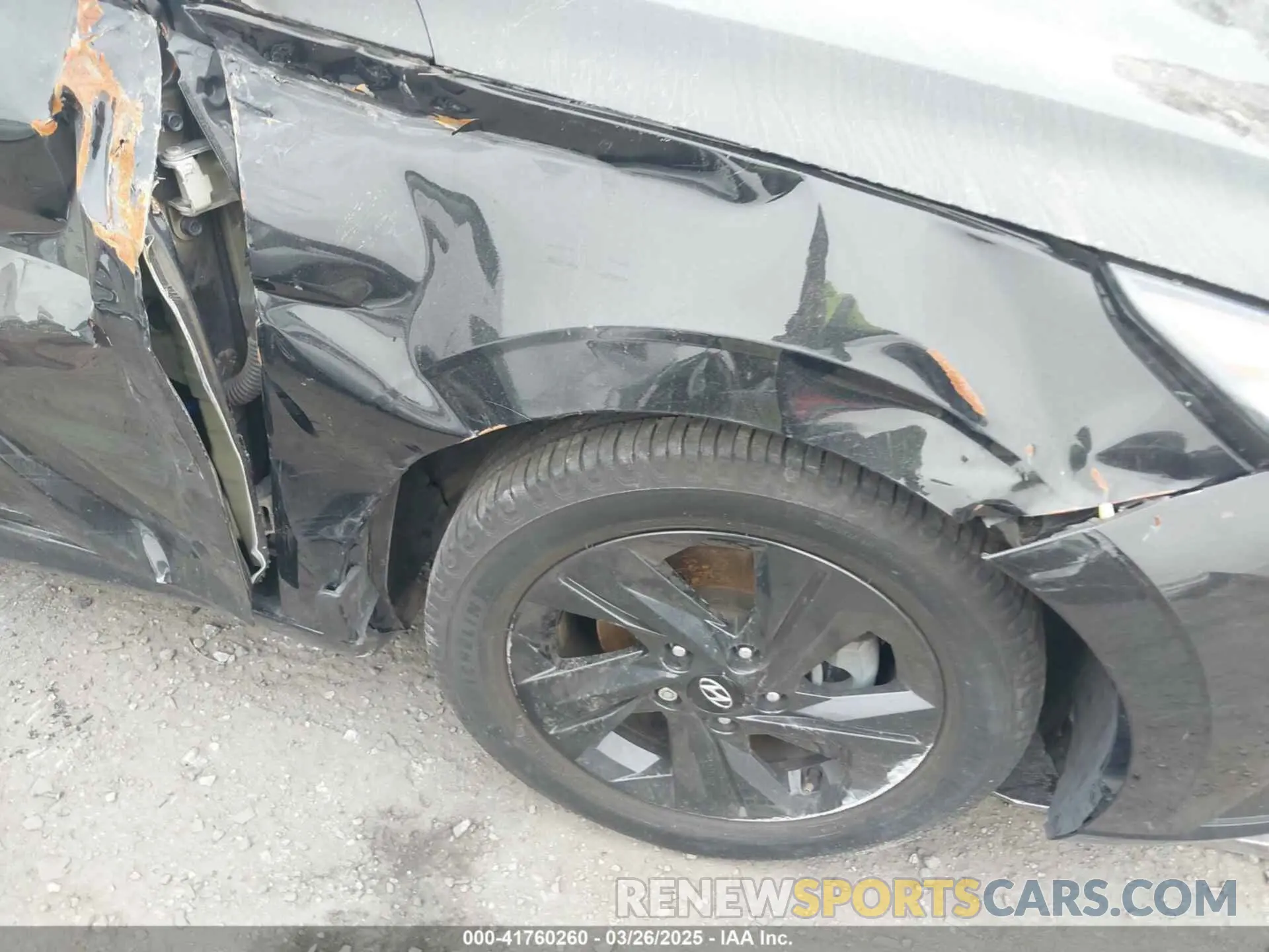17 Photograph of a damaged car KMHLM4AJ3PU046663 HYUNDAI ELANTRA HYBRID 2023