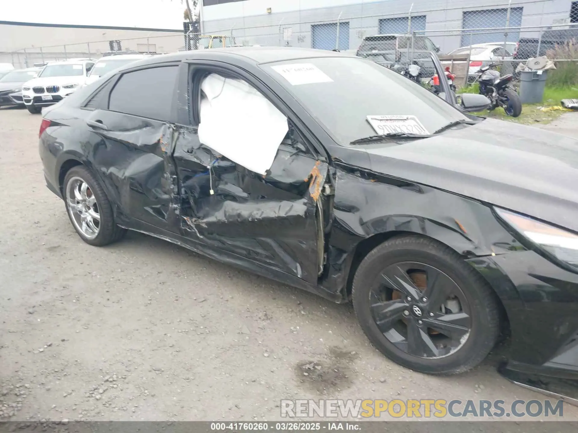 6 Photograph of a damaged car KMHLM4AJ3PU046663 HYUNDAI ELANTRA HYBRID 2023