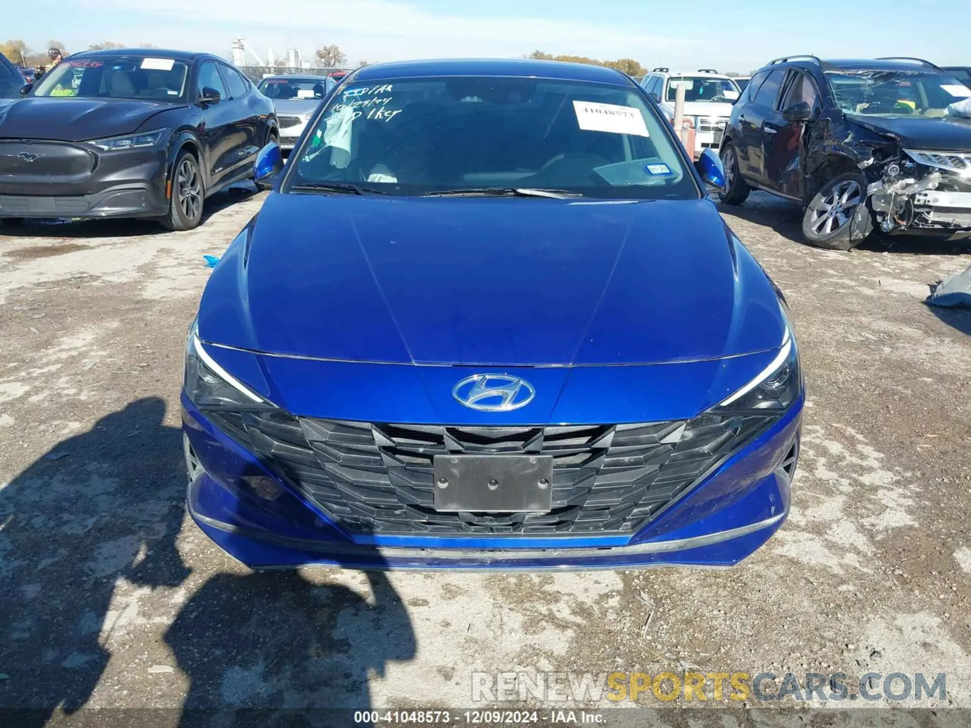 12 Photograph of a damaged car KMHLM4AJ4PU053539 HYUNDAI ELANTRA HYBRID 2023
