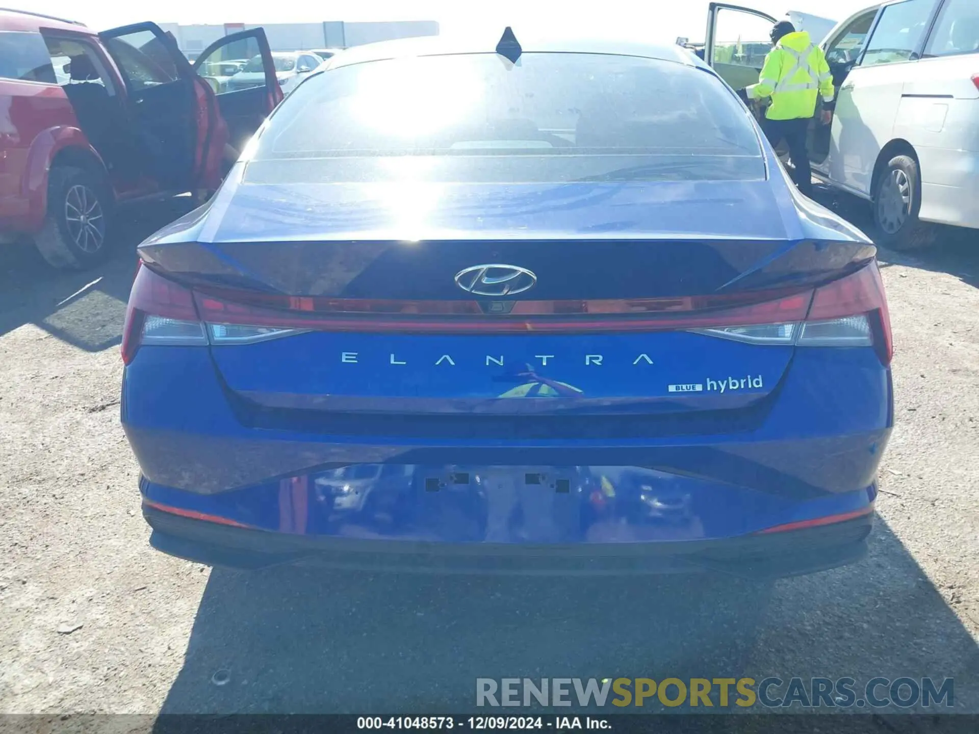 16 Photograph of a damaged car KMHLM4AJ4PU053539 HYUNDAI ELANTRA HYBRID 2023
