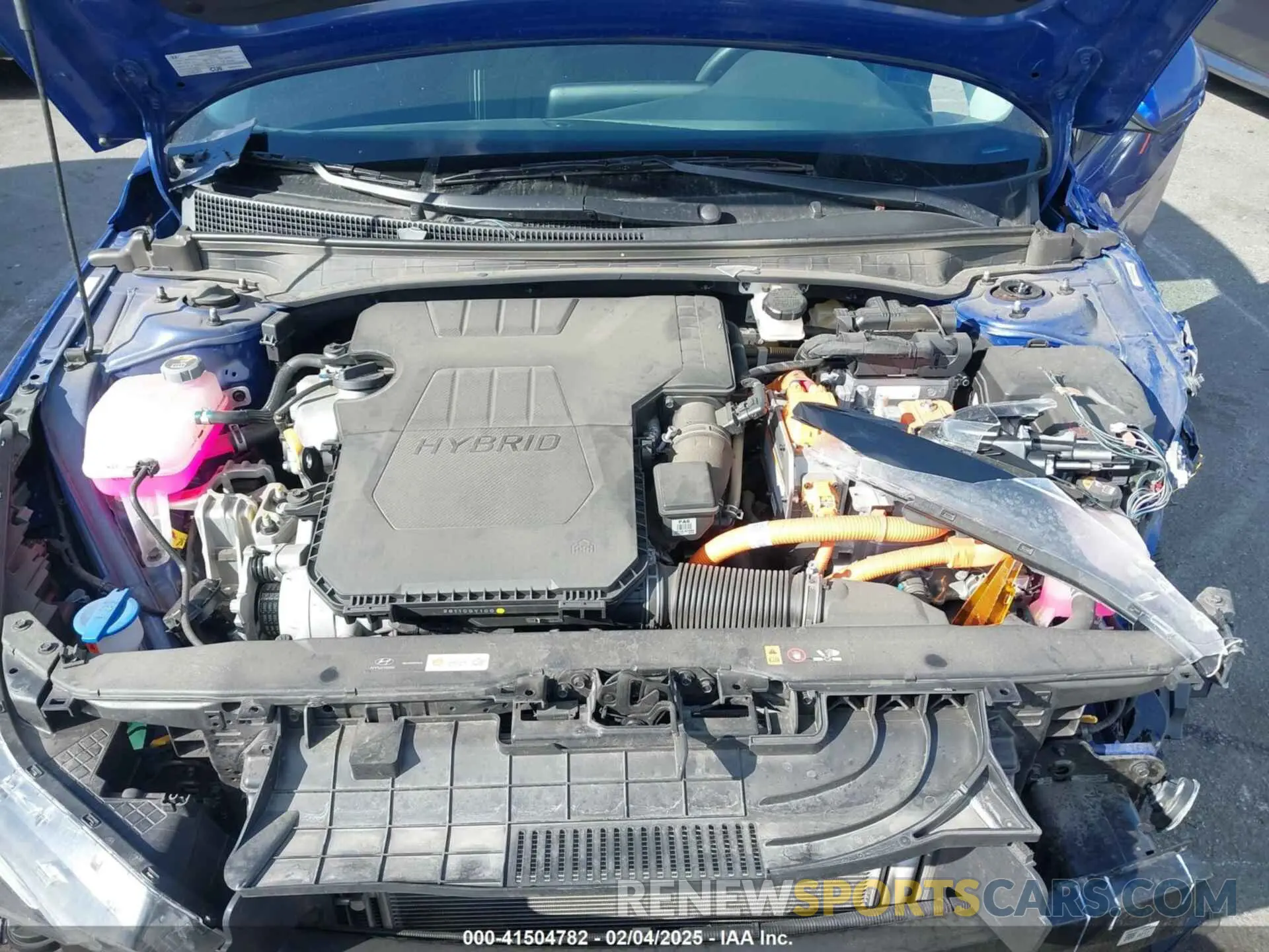 10 Photograph of a damaged car KMHLM4AJ4PU082409 HYUNDAI ELANTRA HYBRID 2023