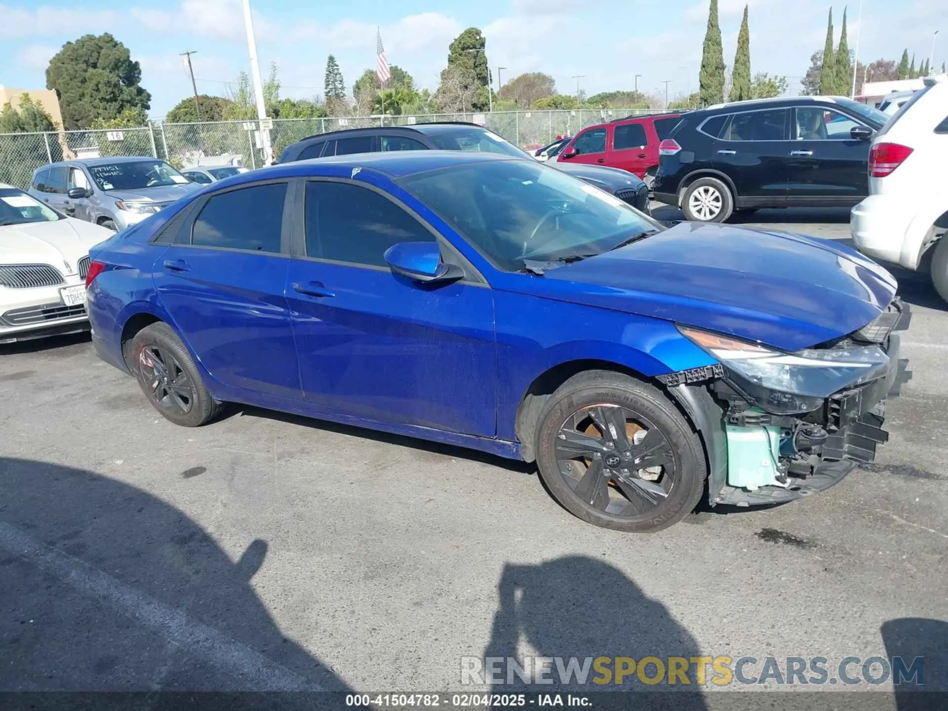 14 Photograph of a damaged car KMHLM4AJ4PU082409 HYUNDAI ELANTRA HYBRID 2023