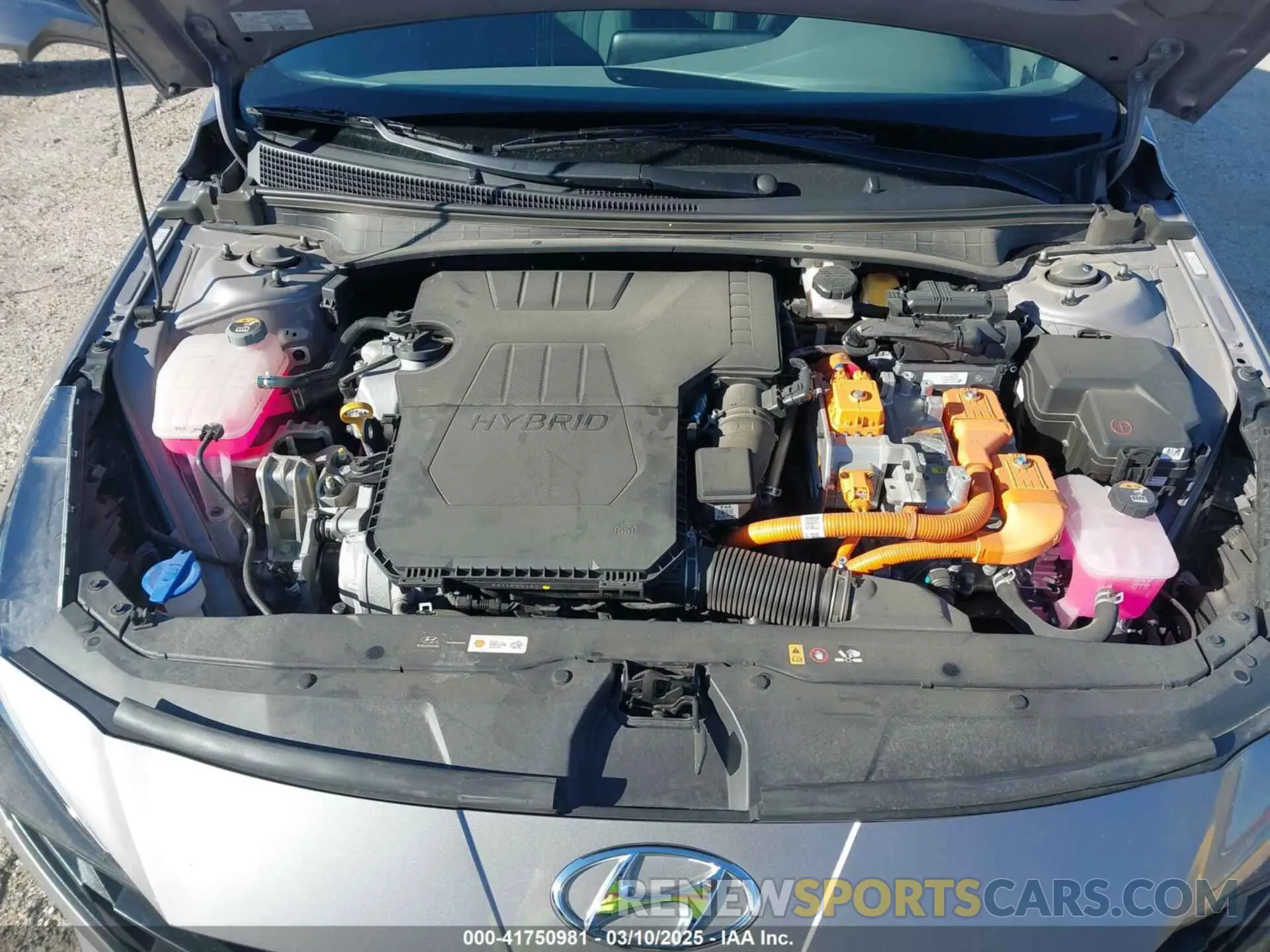 10 Photograph of a damaged car KMHLM4AJ4PU083057 HYUNDAI ELANTRA HYBRID 2023