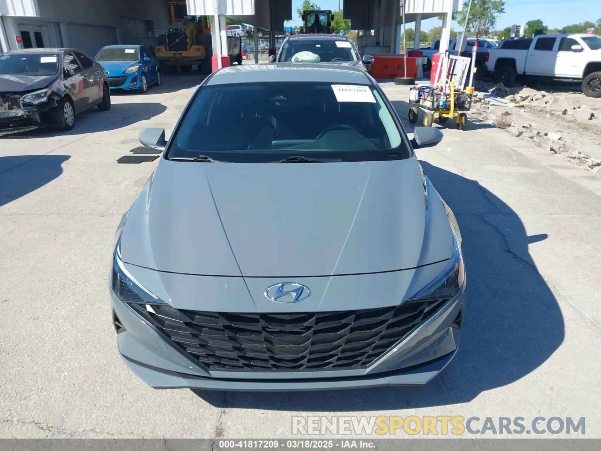 12 Photograph of a damaged car KMHLM4AJ5PU040430 HYUNDAI ELANTRA HYBRID 2023