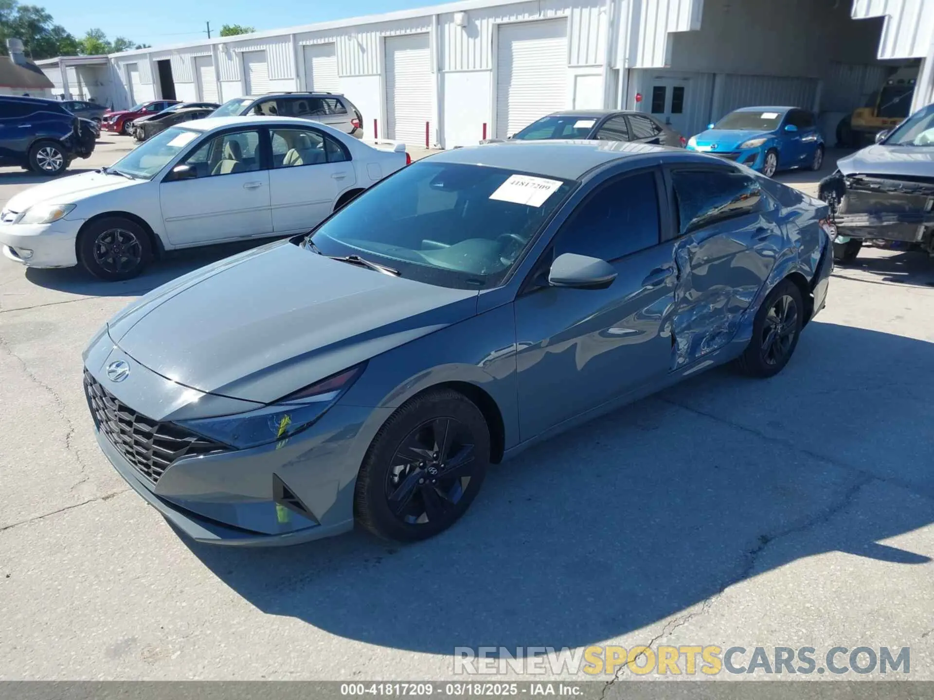 2 Photograph of a damaged car KMHLM4AJ5PU040430 HYUNDAI ELANTRA HYBRID 2023