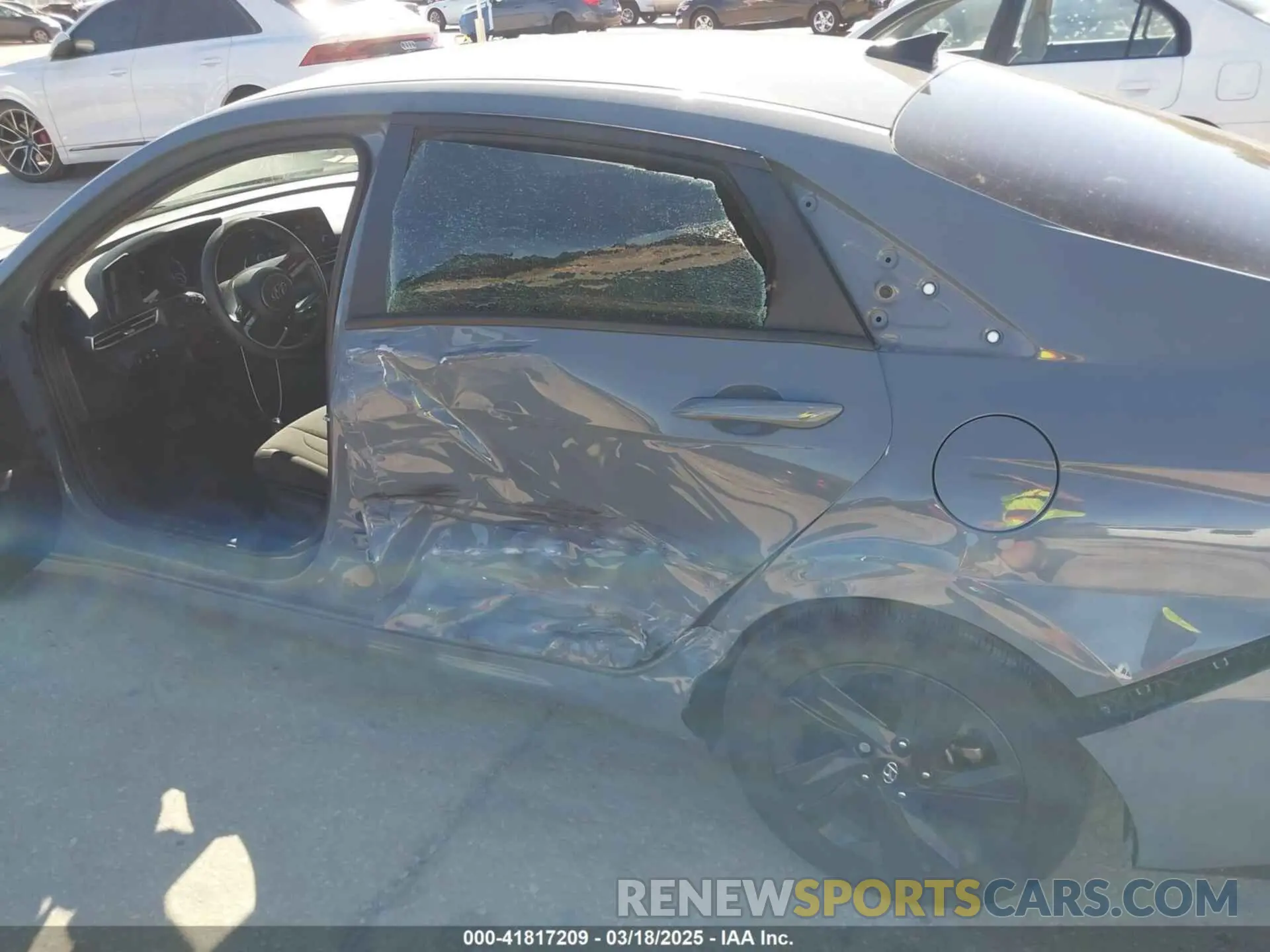 6 Photograph of a damaged car KMHLM4AJ5PU040430 HYUNDAI ELANTRA HYBRID 2023