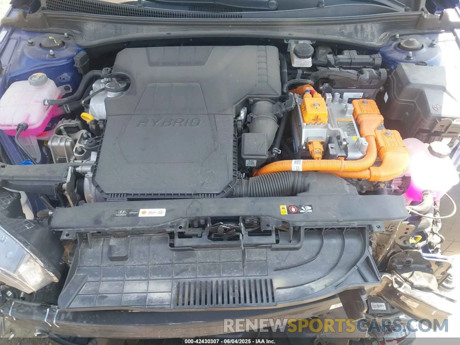 10 Photograph of a damaged car KMHLM4AJ5PU054764 HYUNDAI ELANTRA HYBRID 2023