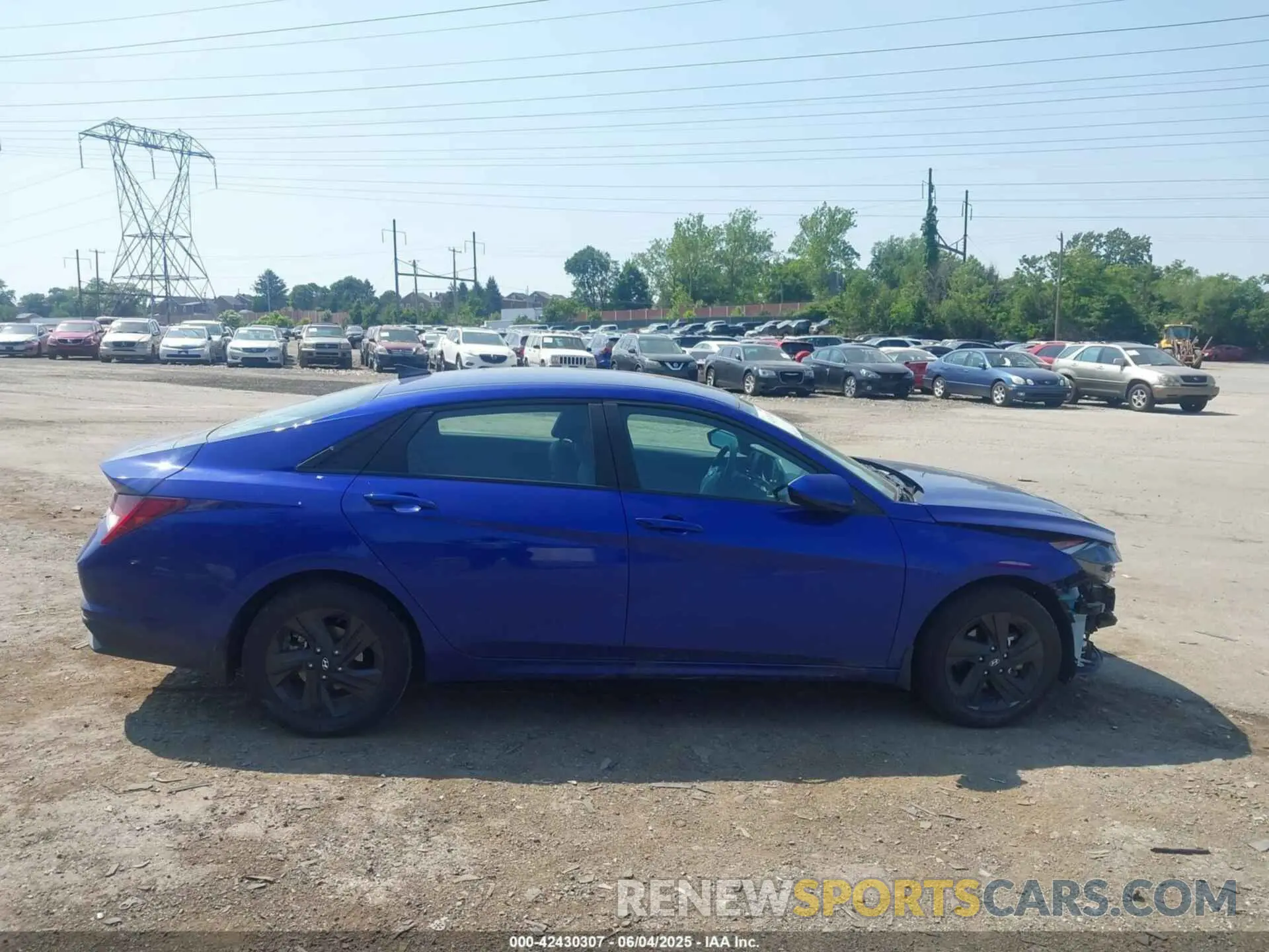 13 Photograph of a damaged car KMHLM4AJ5PU054764 HYUNDAI ELANTRA HYBRID 2023