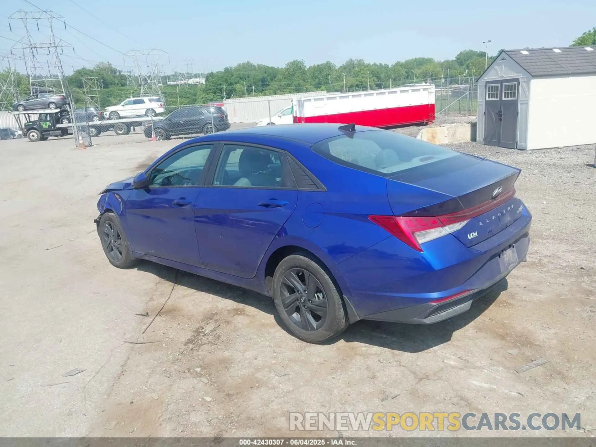 3 Photograph of a damaged car KMHLM4AJ5PU054764 HYUNDAI ELANTRA HYBRID 2023