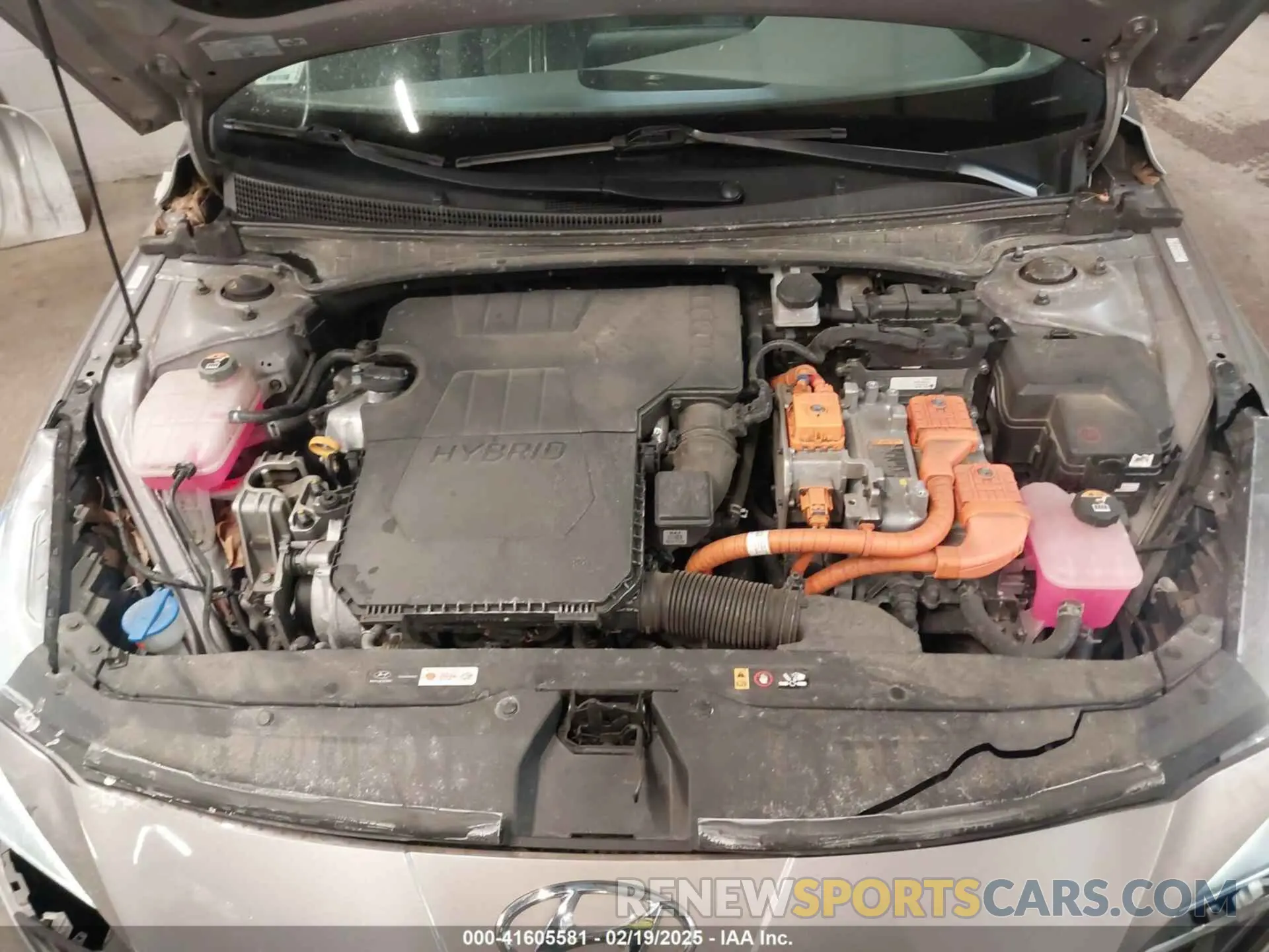 10 Photograph of a damaged car KMHLM4AJ5PU069782 HYUNDAI ELANTRA HYBRID 2023