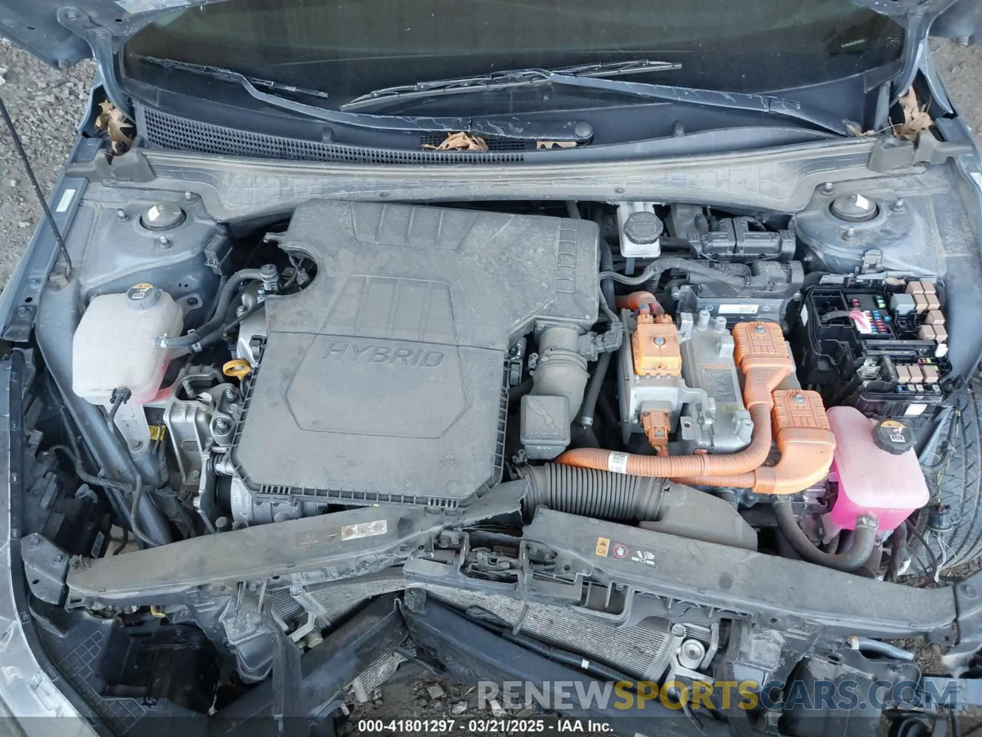 10 Photograph of a damaged car KMHLM4AJ6PU043451 HYUNDAI ELANTRA HYBRID 2023