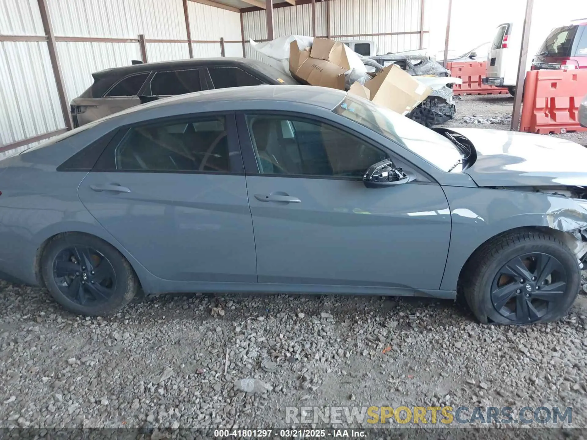 12 Photograph of a damaged car KMHLM4AJ6PU043451 HYUNDAI ELANTRA HYBRID 2023