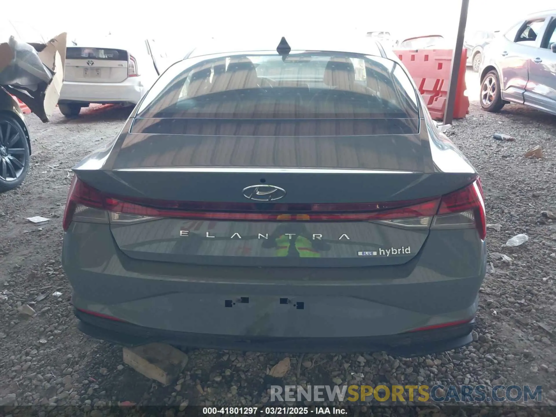 15 Photograph of a damaged car KMHLM4AJ6PU043451 HYUNDAI ELANTRA HYBRID 2023