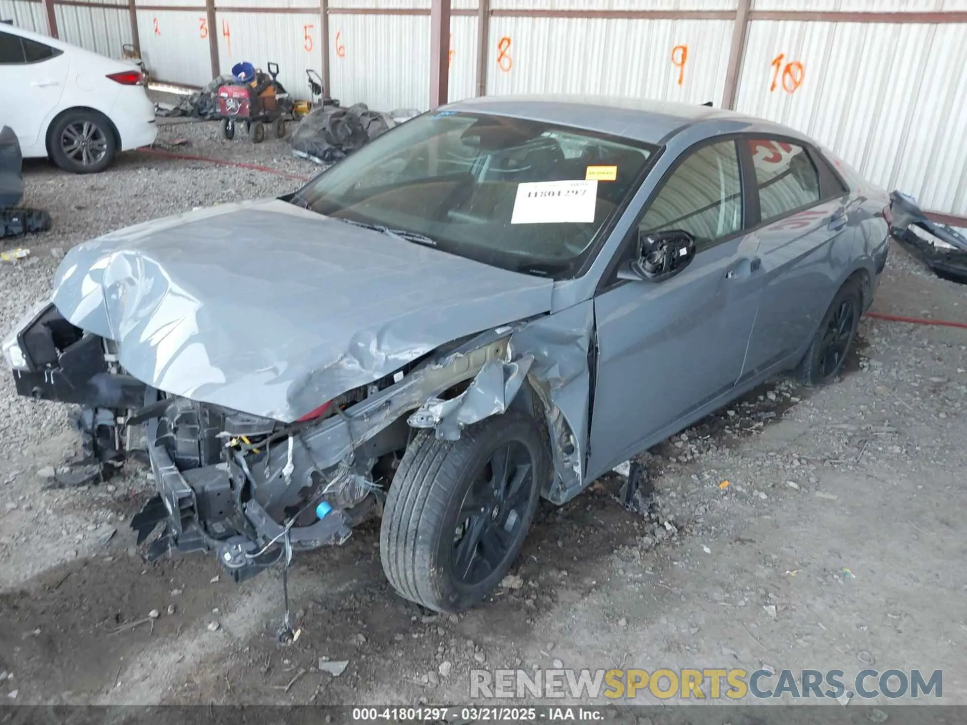 2 Photograph of a damaged car KMHLM4AJ6PU043451 HYUNDAI ELANTRA HYBRID 2023