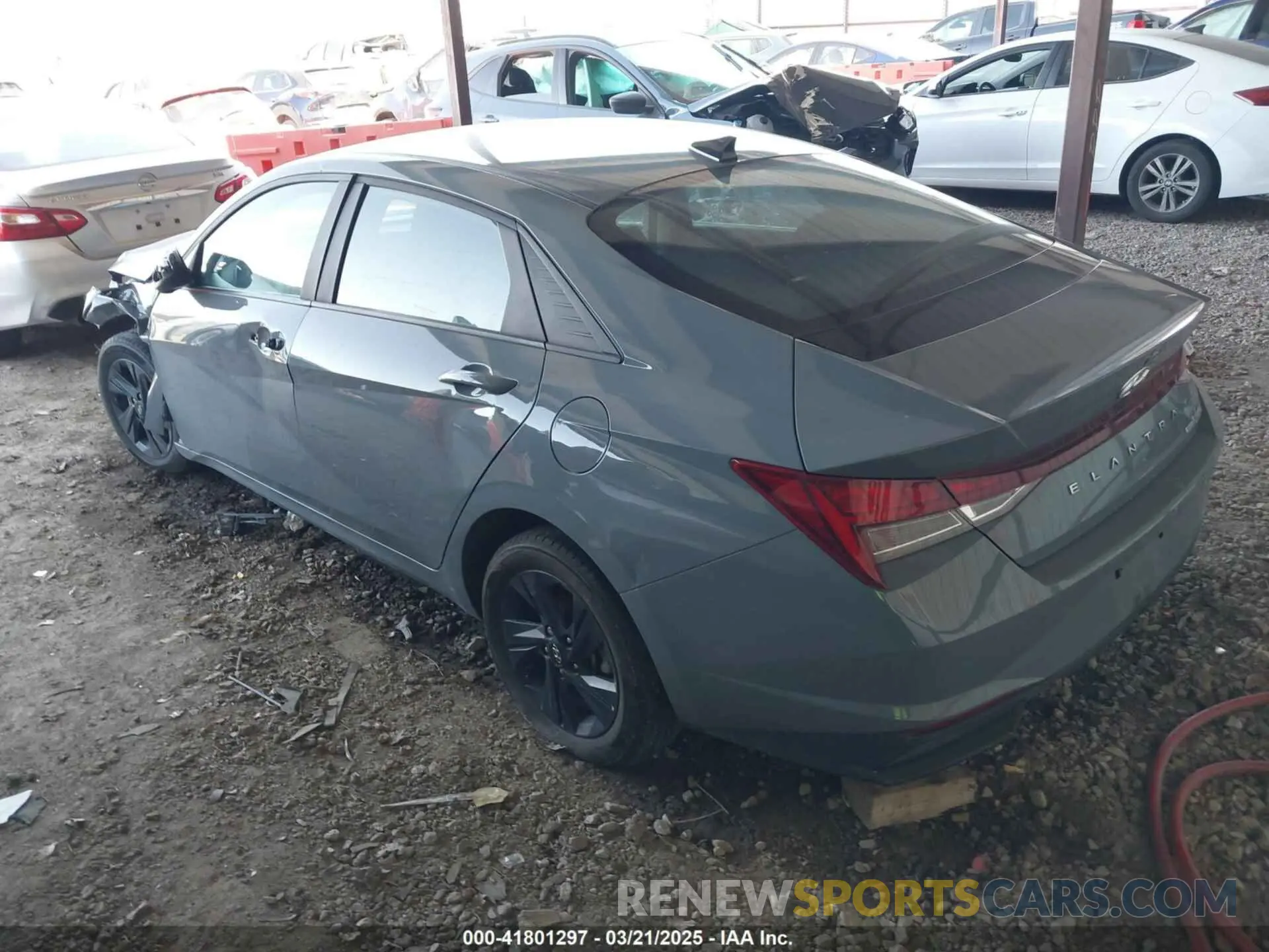 3 Photograph of a damaged car KMHLM4AJ6PU043451 HYUNDAI ELANTRA HYBRID 2023