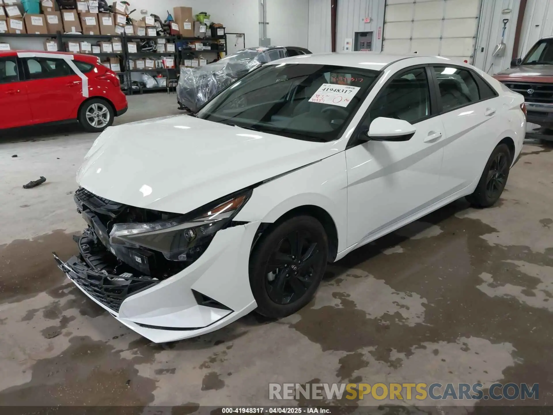 2 Photograph of a damaged car KMHLM4AJ6PU063120 HYUNDAI ELANTRA HYBRID 2023