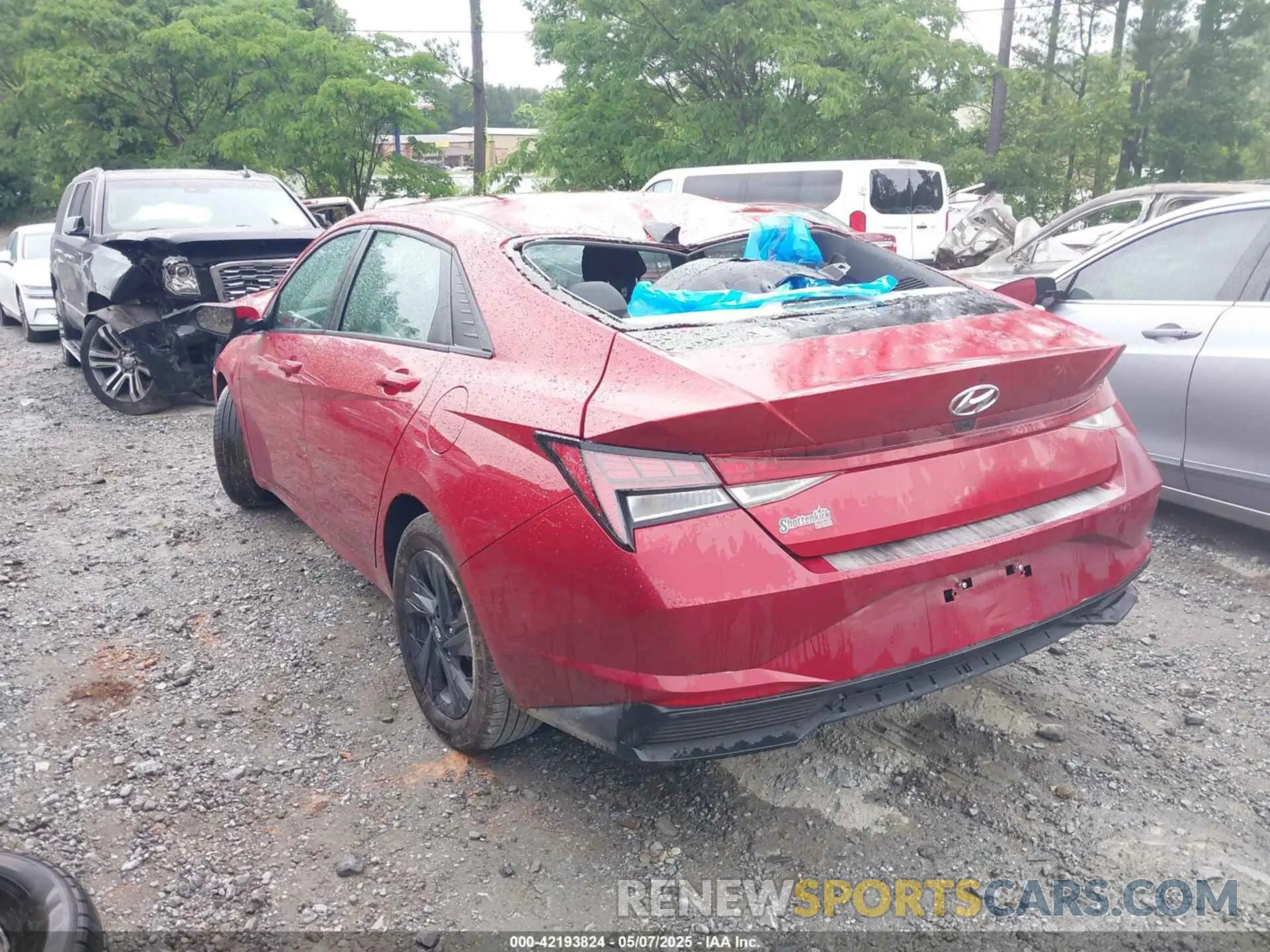 3 Photograph of a damaged car KMHLM4AJ7PU050649 HYUNDAI ELANTRA HYBRID 2023