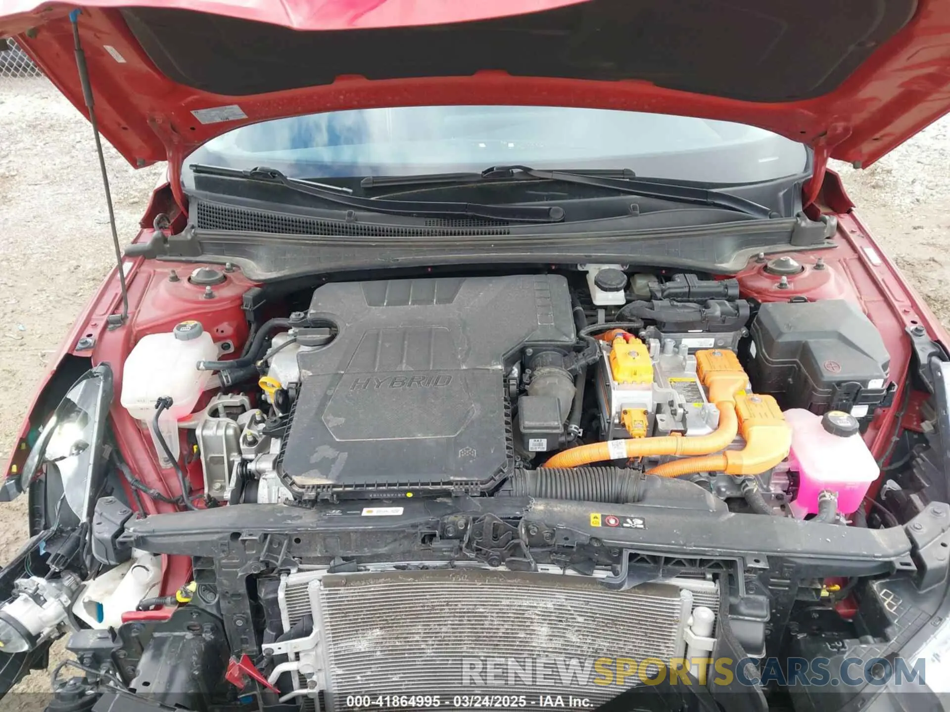 10 Photograph of a damaged car KMHLM4AJ7PU052191 HYUNDAI ELANTRA HYBRID 2023