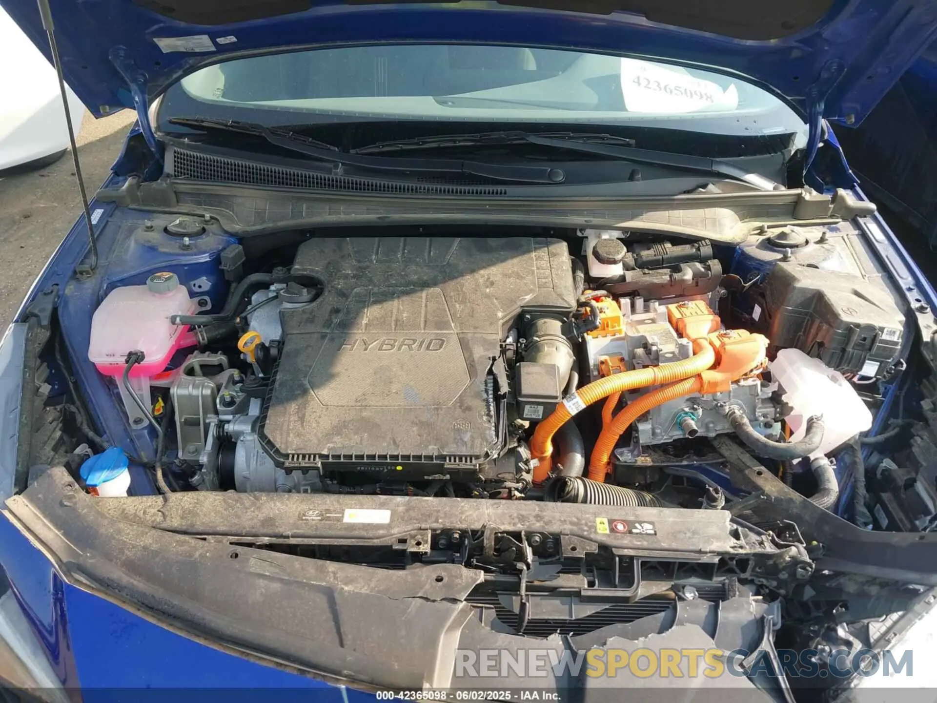 10 Photograph of a damaged car KMHLM4AJ7PU055642 HYUNDAI ELANTRA HYBRID 2023