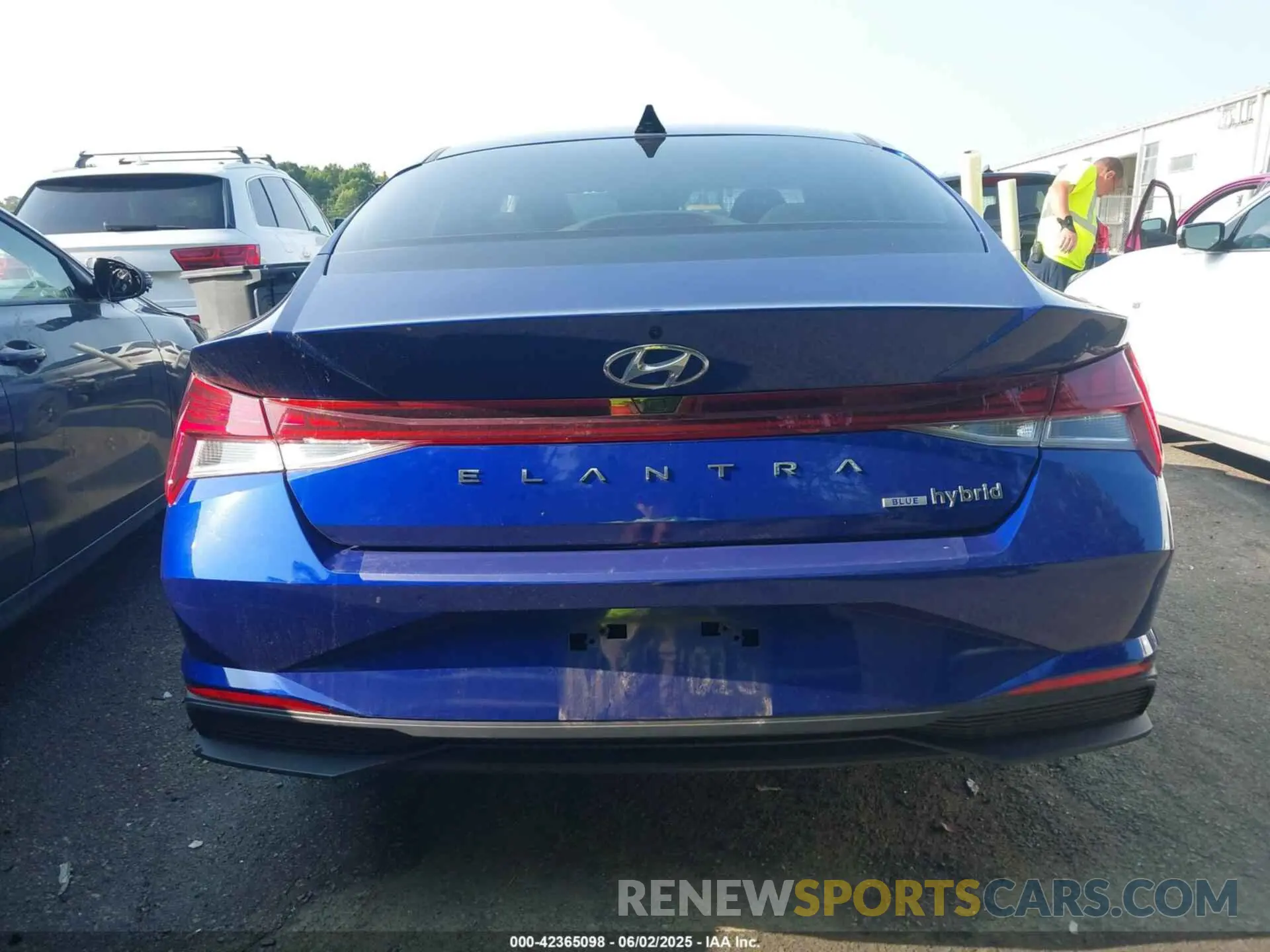 16 Photograph of a damaged car KMHLM4AJ7PU055642 HYUNDAI ELANTRA HYBRID 2023