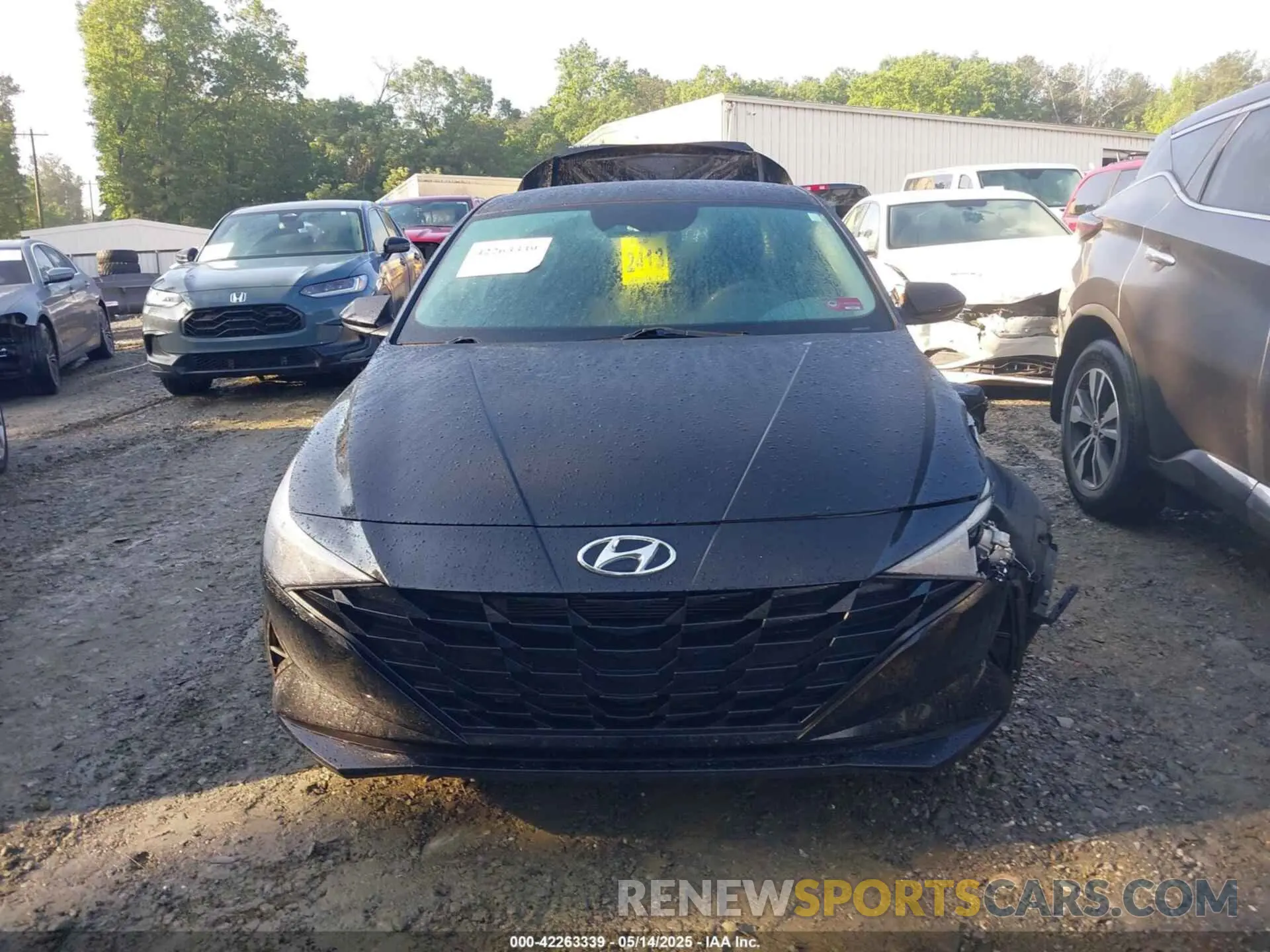 12 Photograph of a damaged car KMHLM4AJ8PU073972 HYUNDAI ELANTRA HYBRID 2023