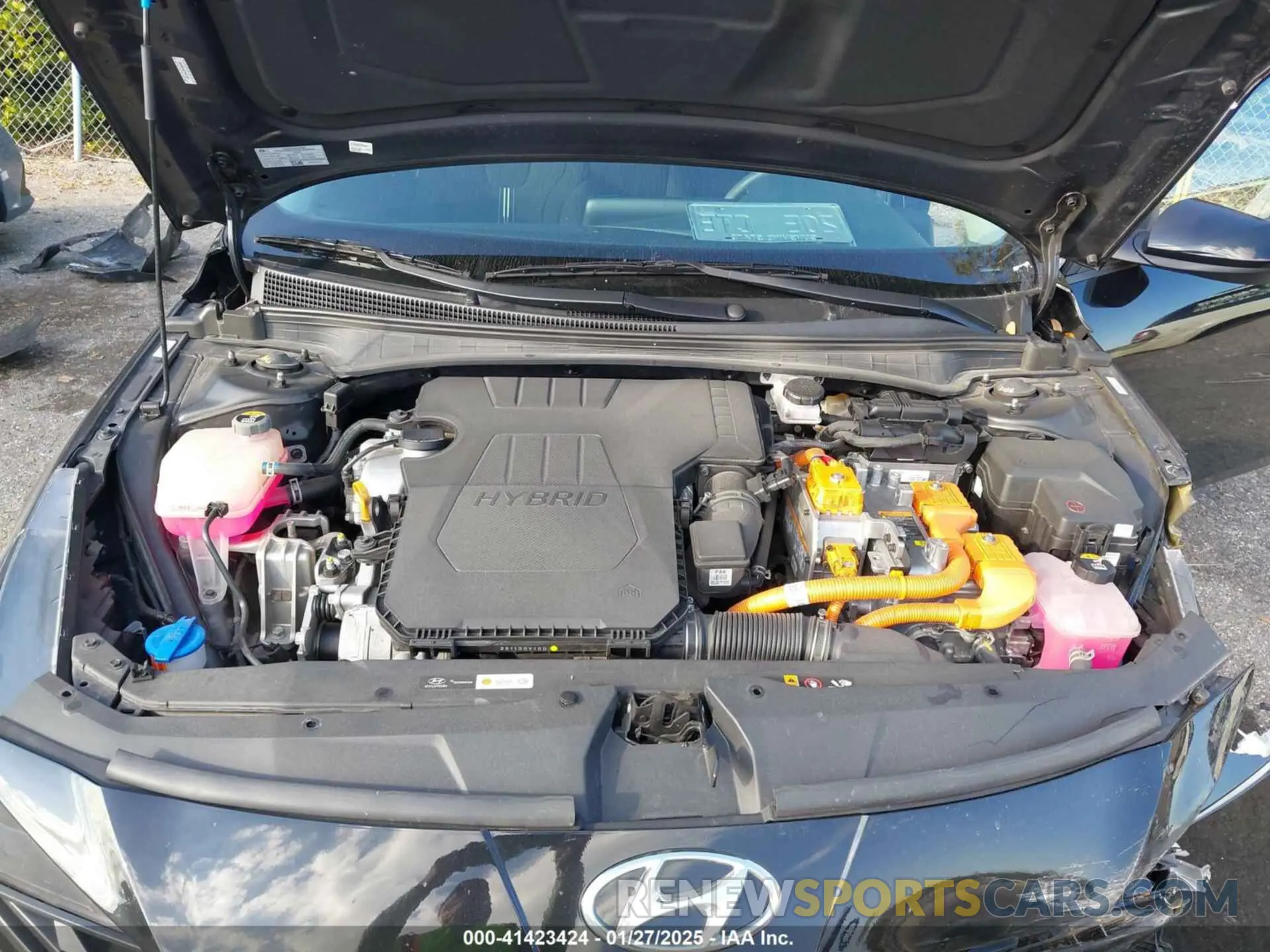 10 Photograph of a damaged car KMHLM4AJ8PU088083 HYUNDAI ELANTRA HYBRID 2023