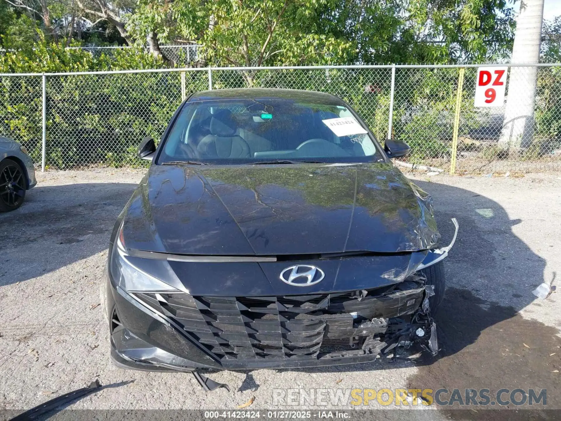 12 Photograph of a damaged car KMHLM4AJ8PU088083 HYUNDAI ELANTRA HYBRID 2023