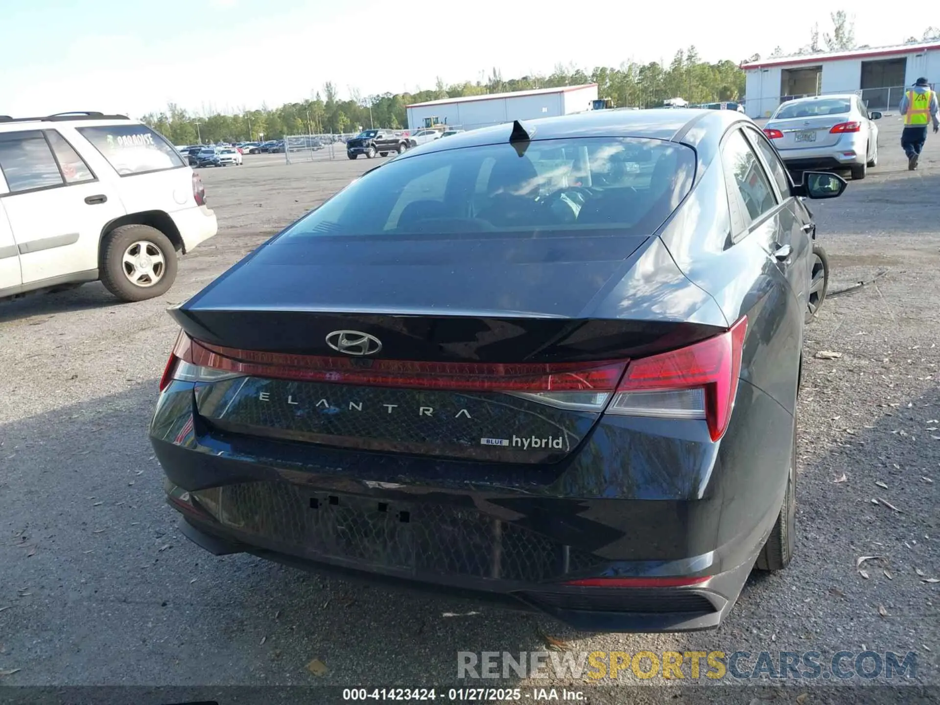 16 Photograph of a damaged car KMHLM4AJ8PU088083 HYUNDAI ELANTRA HYBRID 2023