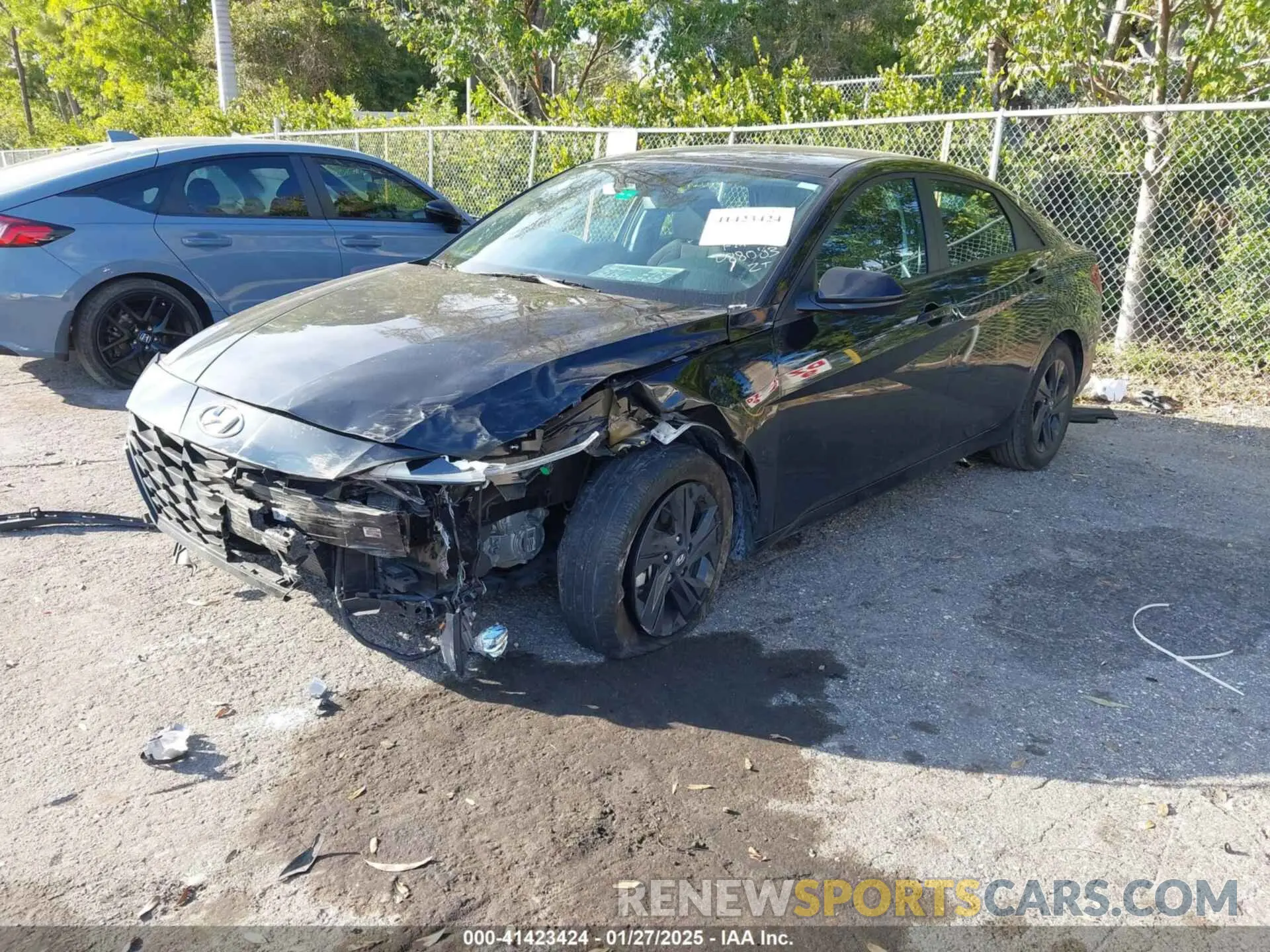 6 Photograph of a damaged car KMHLM4AJ8PU088083 HYUNDAI ELANTRA HYBRID 2023