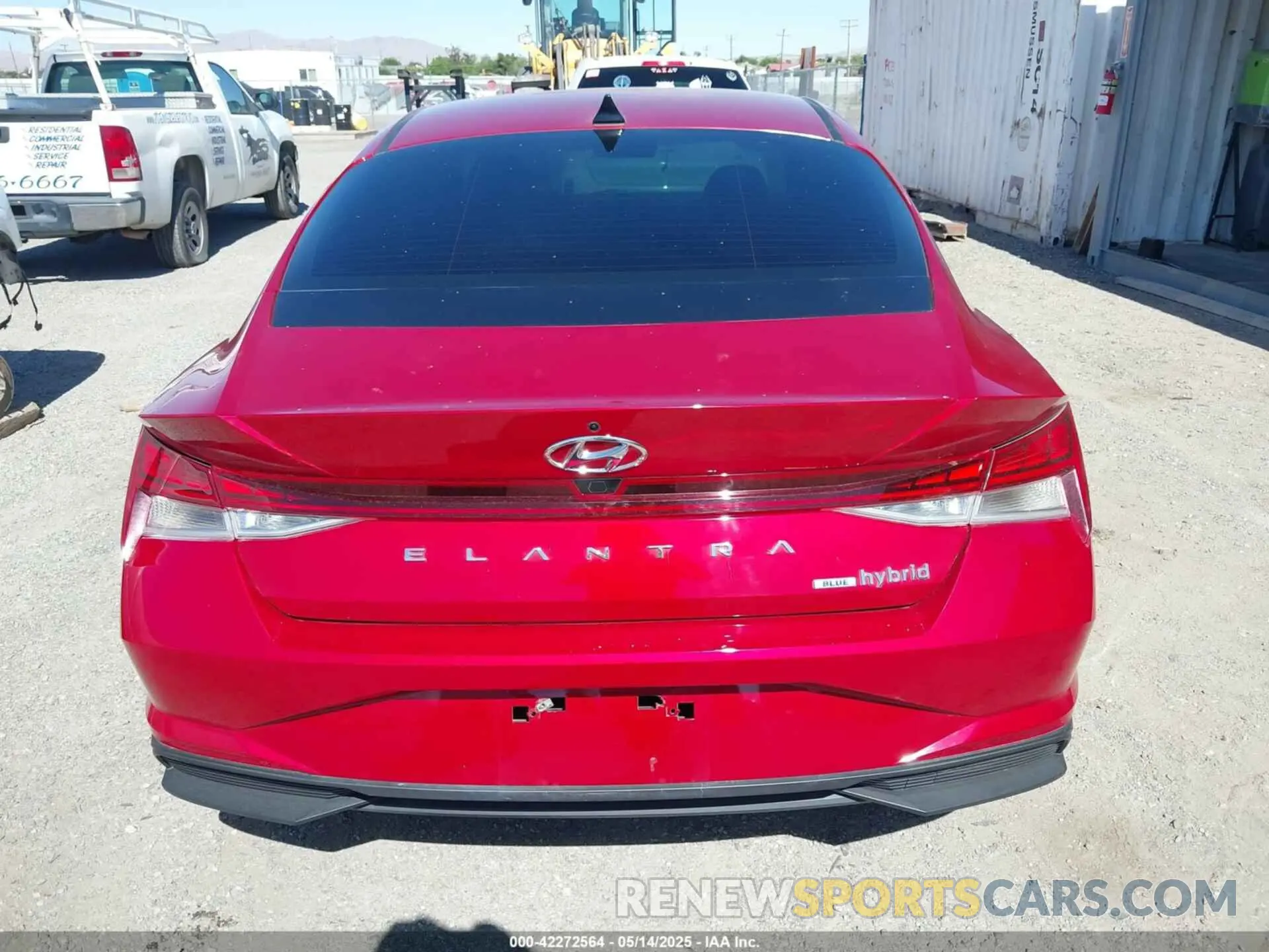 16 Photograph of a damaged car KMHLM4AJXPU042660 HYUNDAI ELANTRA HYBRID 2023