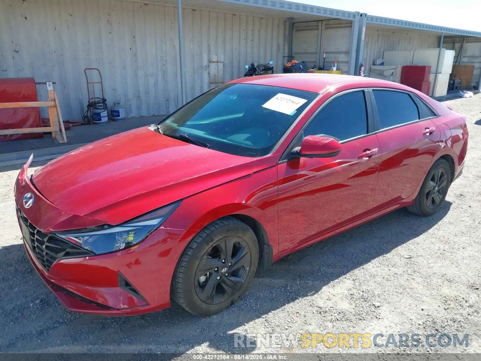 2 Photograph of a damaged car KMHLM4AJXPU042660 HYUNDAI ELANTRA HYBRID 2023