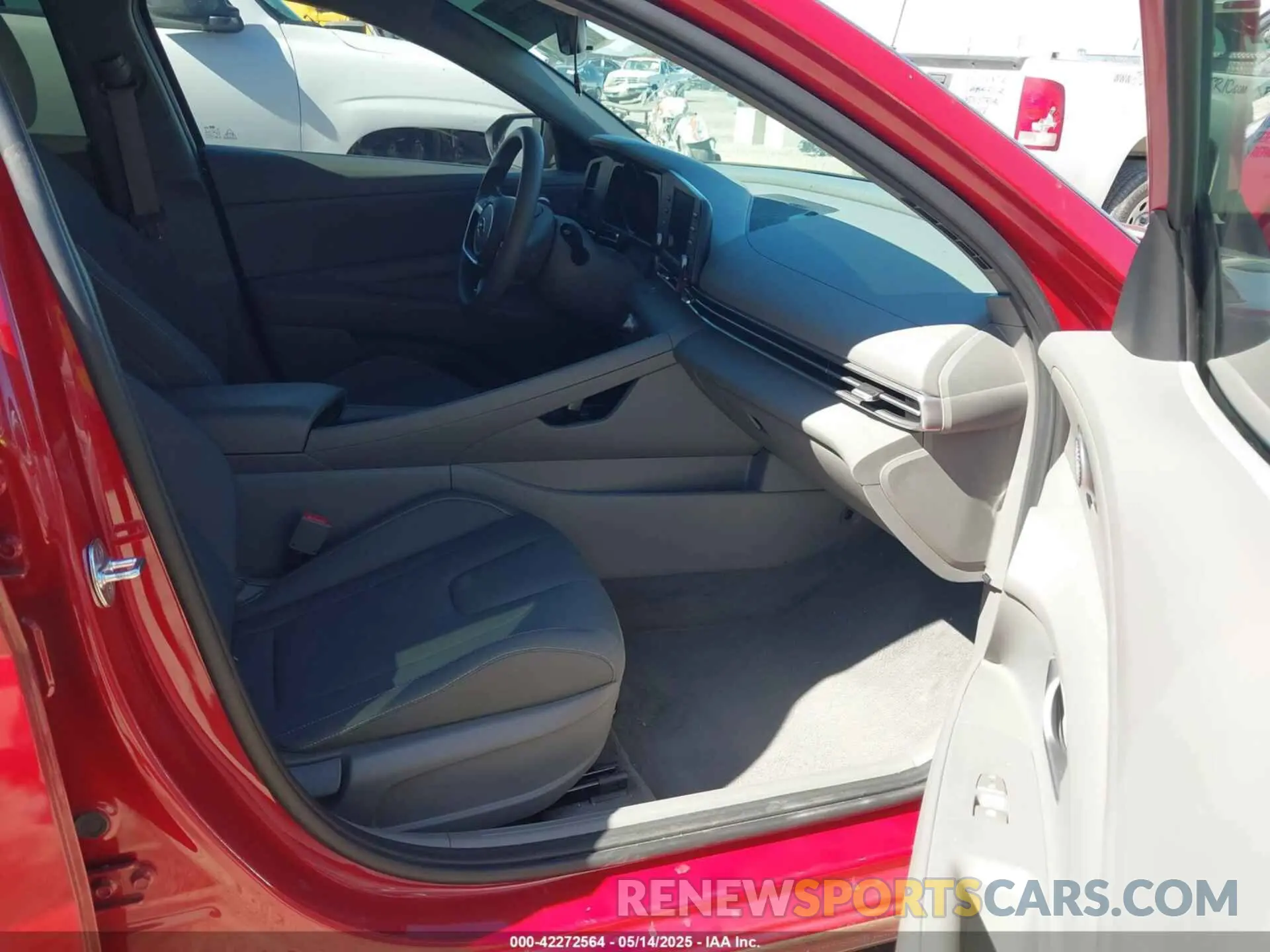 5 Photograph of a damaged car KMHLM4AJXPU042660 HYUNDAI ELANTRA HYBRID 2023