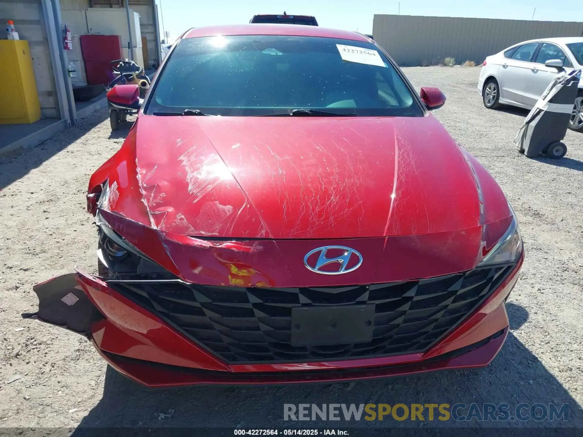 6 Photograph of a damaged car KMHLM4AJXPU042660 HYUNDAI ELANTRA HYBRID 2023