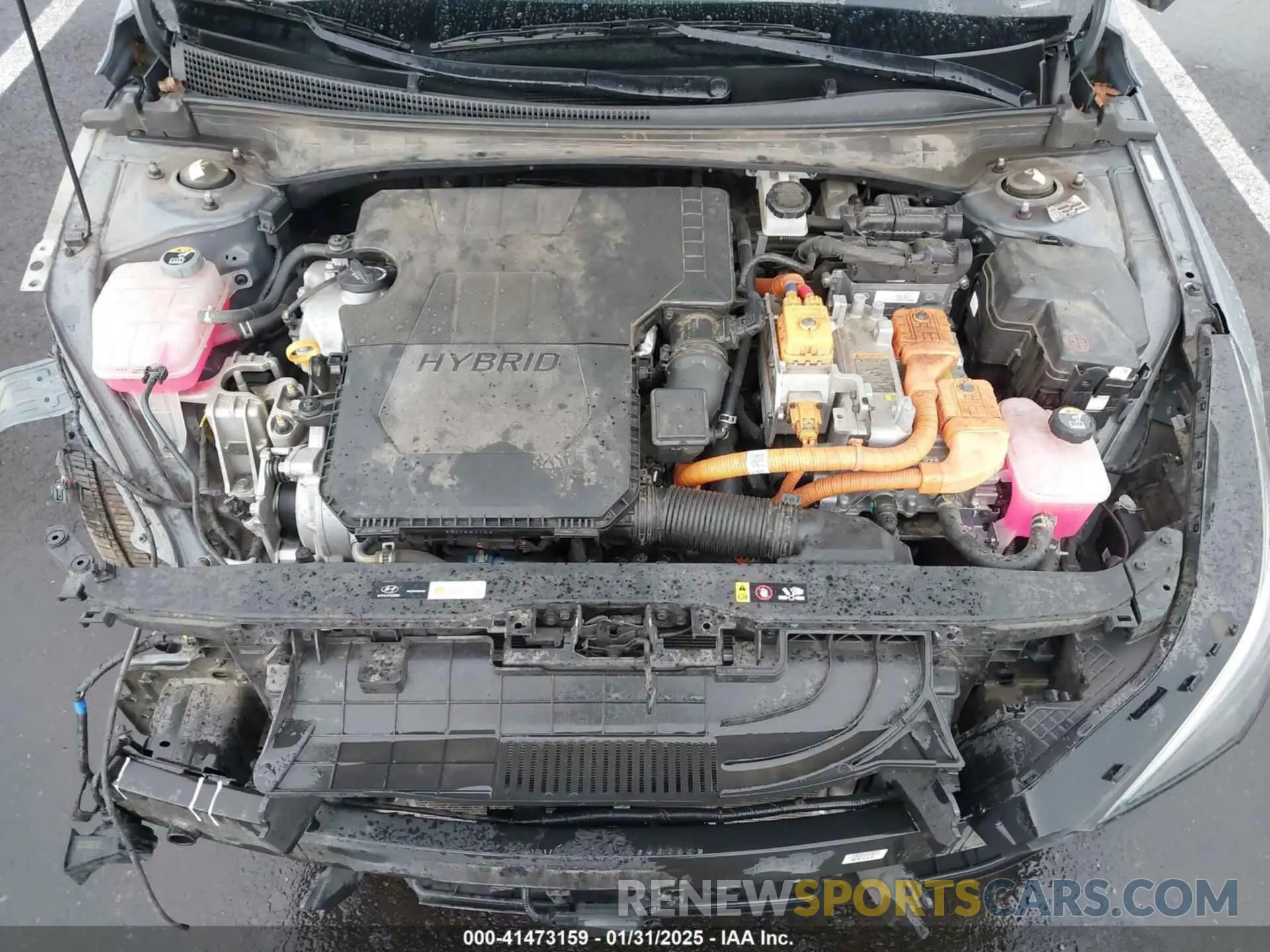 10 Photograph of a damaged car KMHLN4AJ0PU037383 HYUNDAI ELANTRA HYBRID 2023