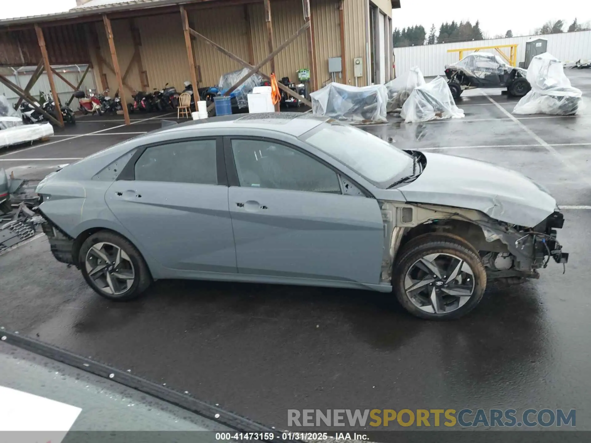 14 Photograph of a damaged car KMHLN4AJ0PU037383 HYUNDAI ELANTRA HYBRID 2023