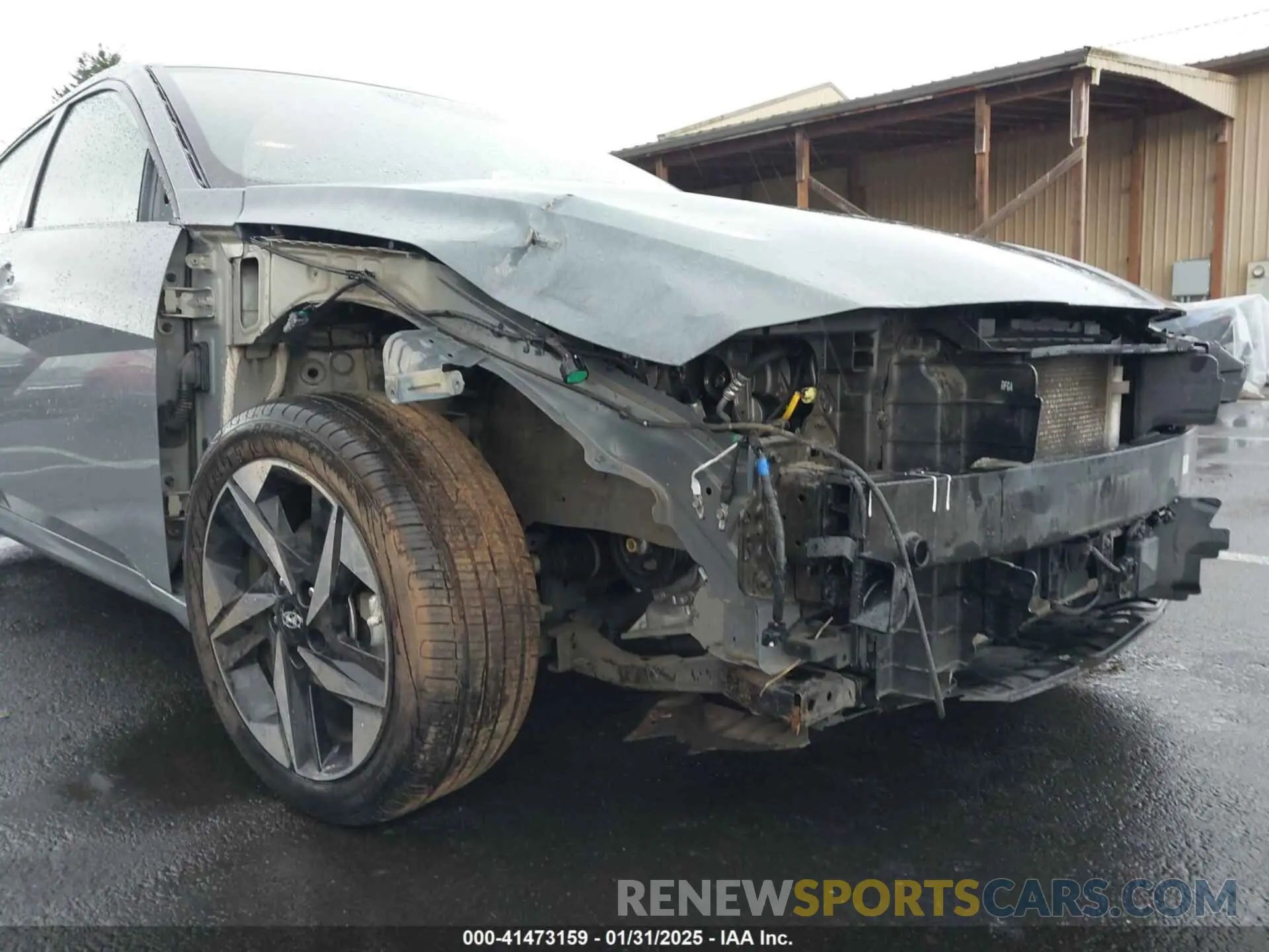 6 Photograph of a damaged car KMHLN4AJ0PU037383 HYUNDAI ELANTRA HYBRID 2023