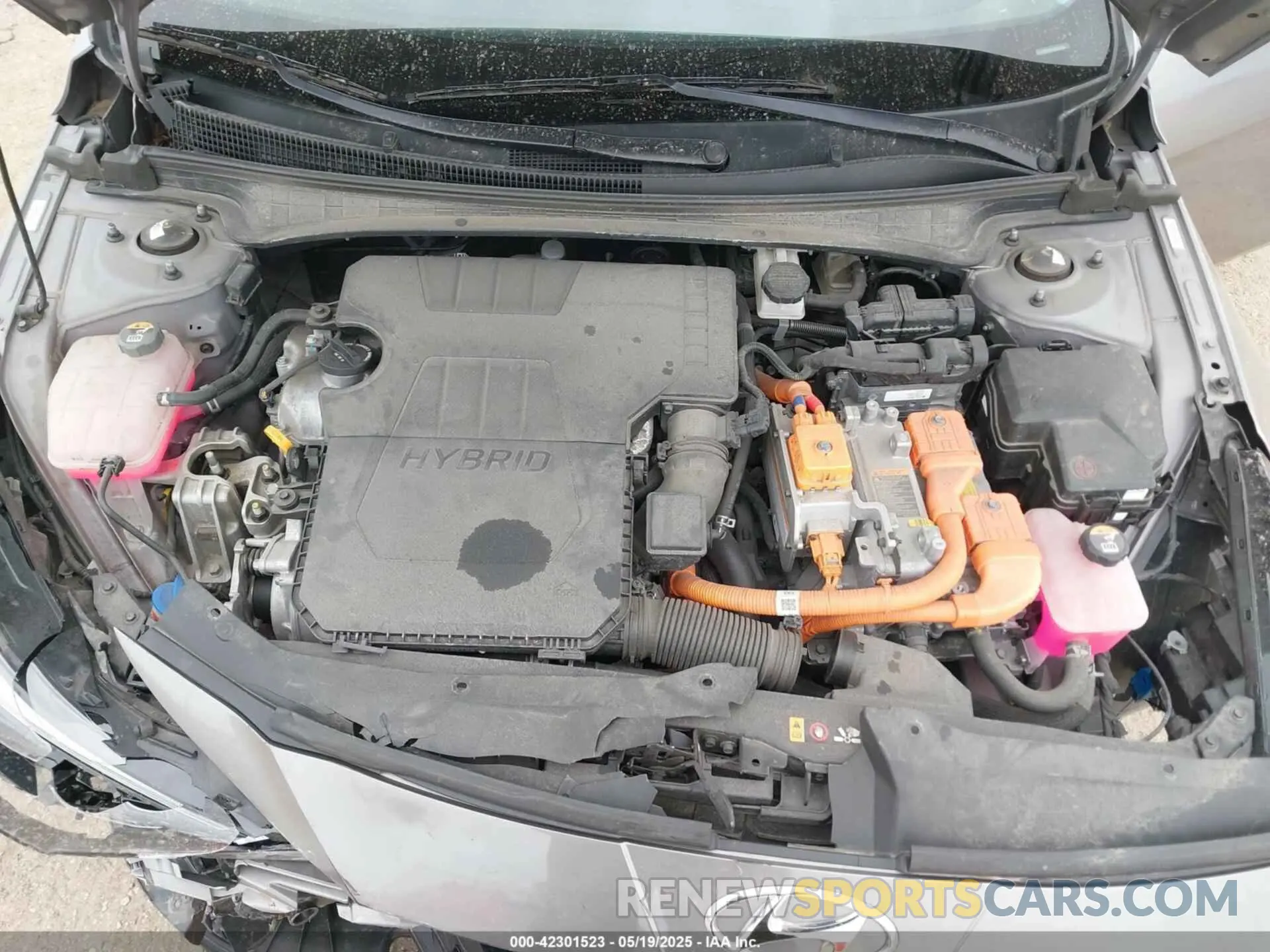10 Photograph of a damaged car KMHLN4AJ0PU037481 HYUNDAI ELANTRA HYBRID 2023