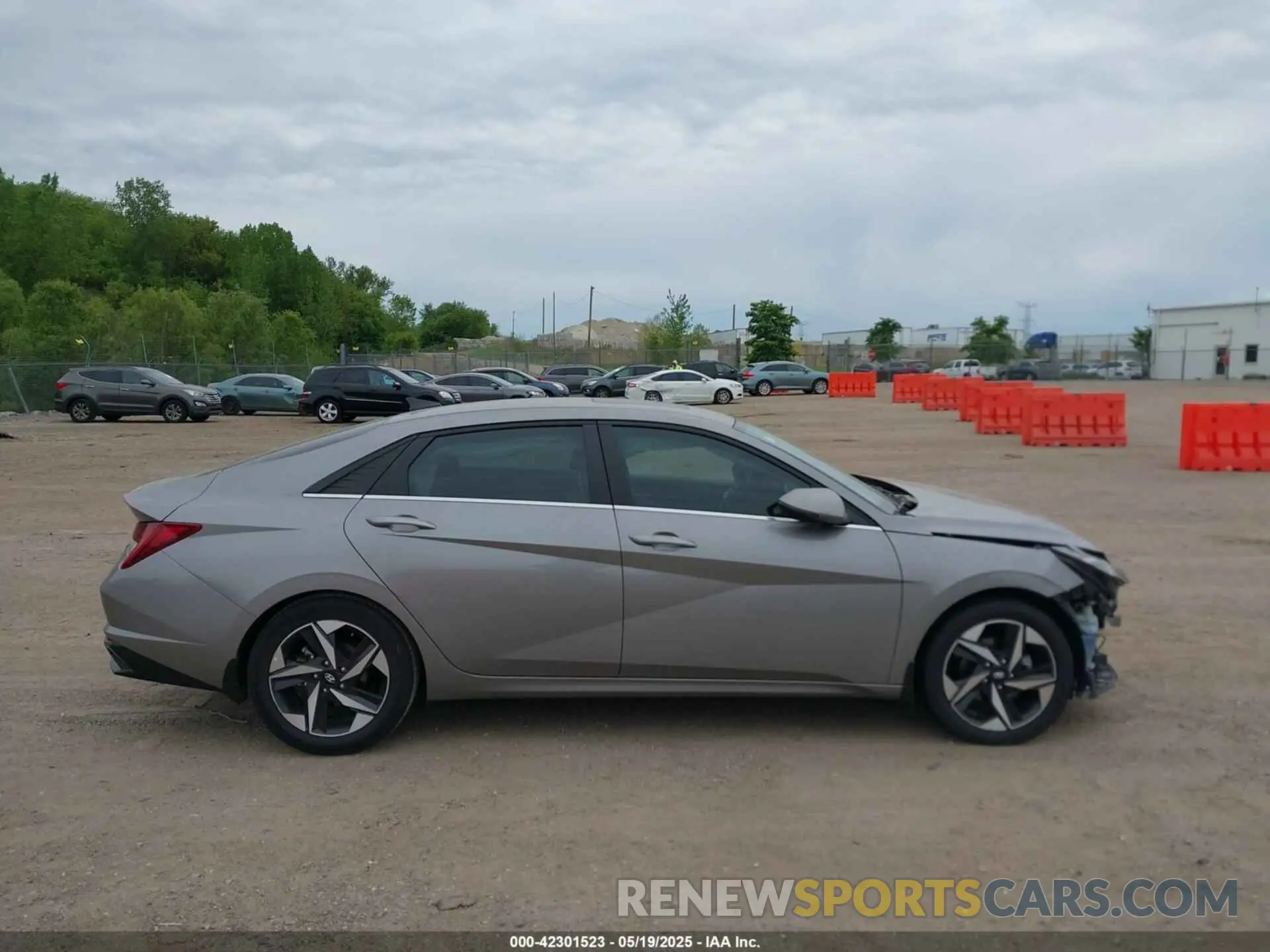 13 Photograph of a damaged car KMHLN4AJ0PU037481 HYUNDAI ELANTRA HYBRID 2023