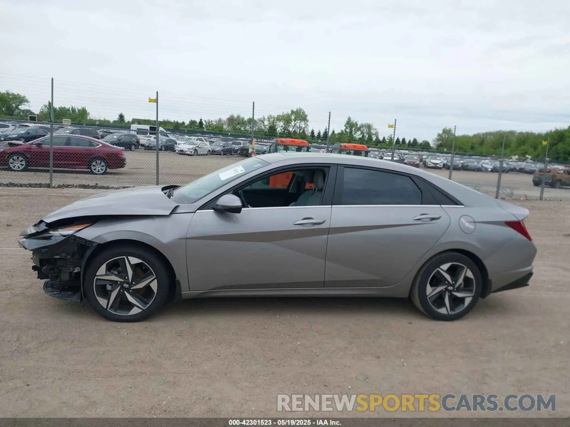 14 Photograph of a damaged car KMHLN4AJ0PU037481 HYUNDAI ELANTRA HYBRID 2023