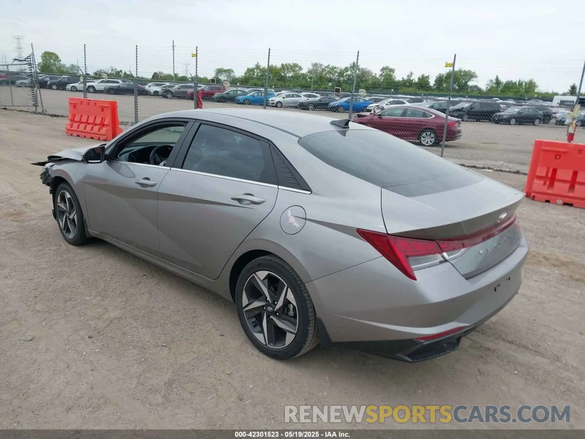 3 Photograph of a damaged car KMHLN4AJ0PU037481 HYUNDAI ELANTRA HYBRID 2023