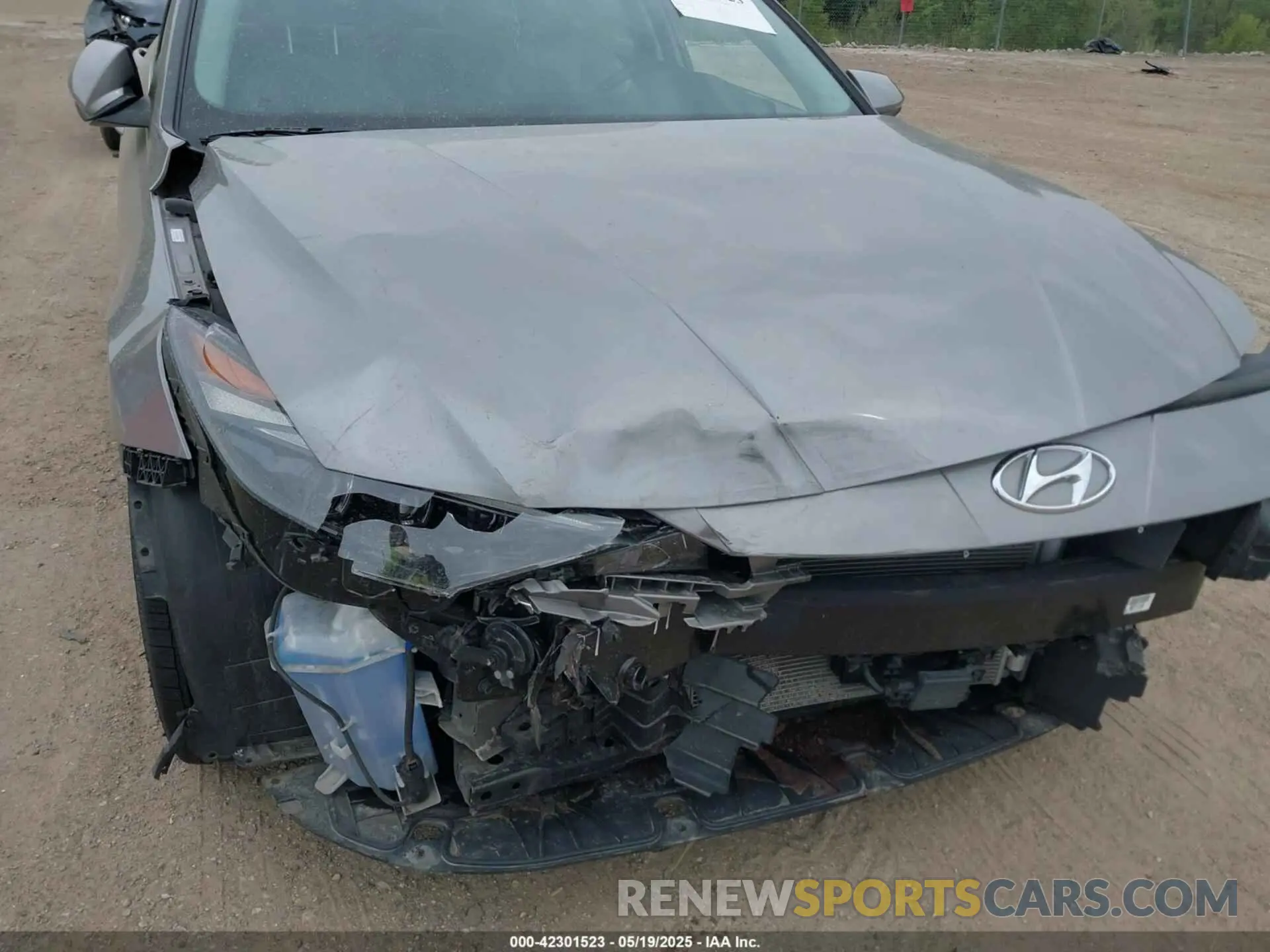 6 Photograph of a damaged car KMHLN4AJ0PU037481 HYUNDAI ELANTRA HYBRID 2023