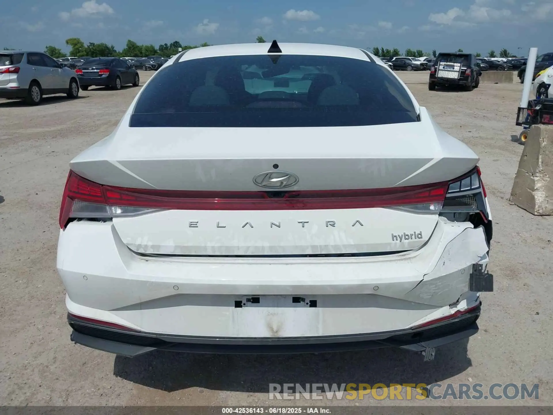 16 Photograph of a damaged car KMHLN4AJ0PU046651 HYUNDAI ELANTRA HYBRID 2023